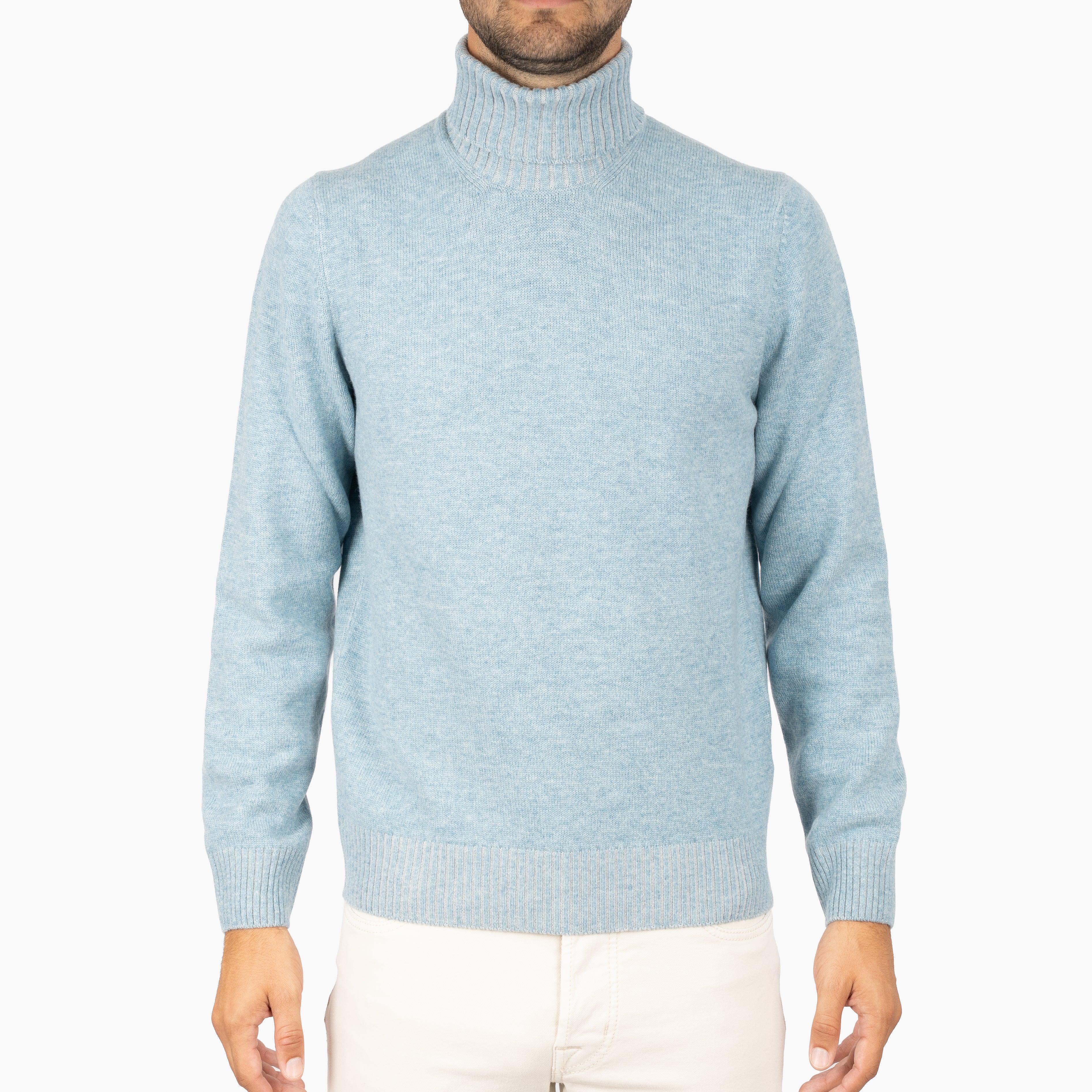 Gran Sasso Coltrui Lichtblauw | Cashmere Lana