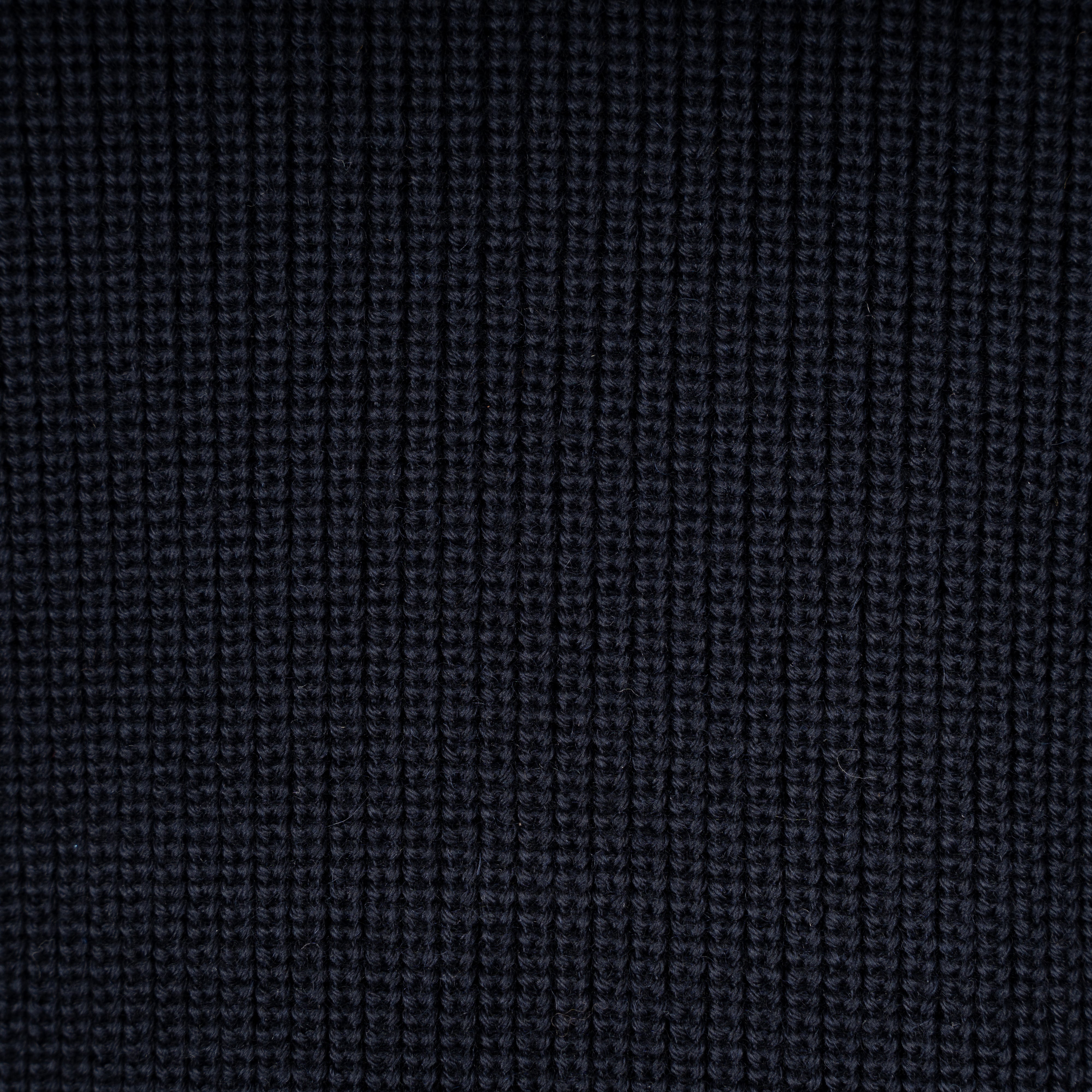 Paul & Shark Gebreide Trui met Rits Blauw | Shark Tag Tech Wool