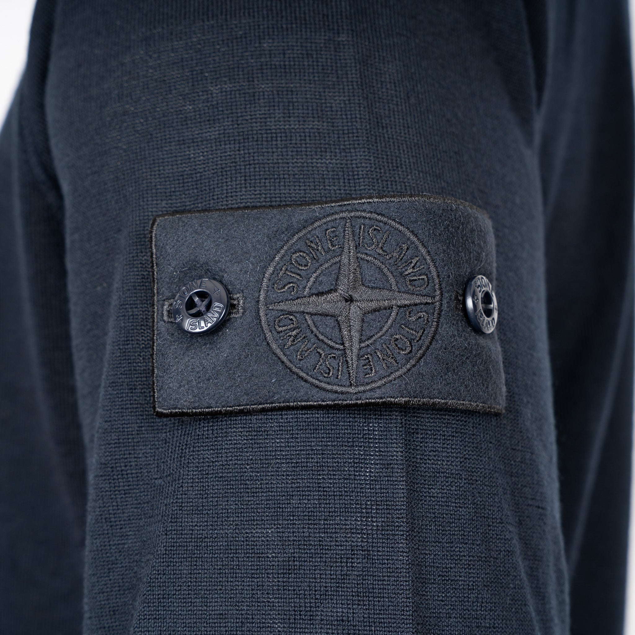Stone Island Gebreide Trui Staalblauw | Ghost