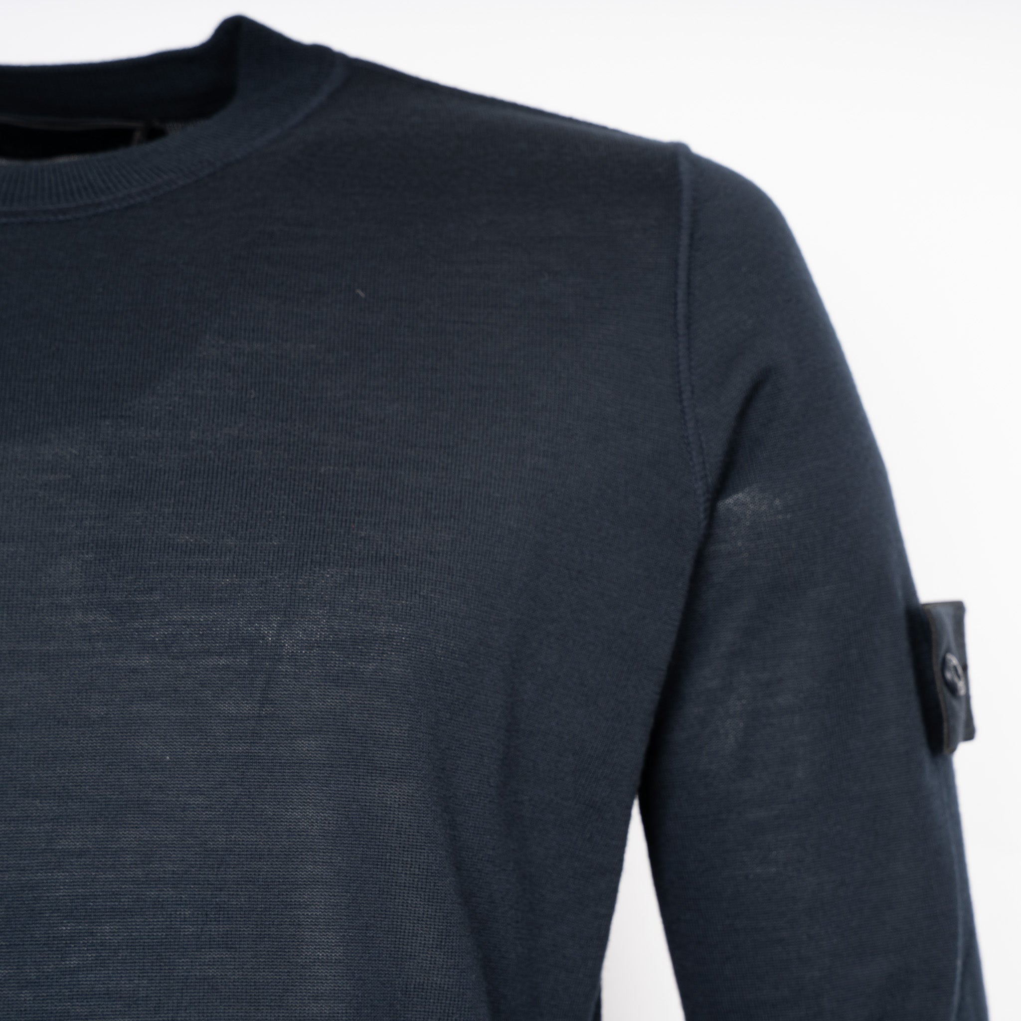 Stone Island Gebreide Trui Staalblauw | Ghost