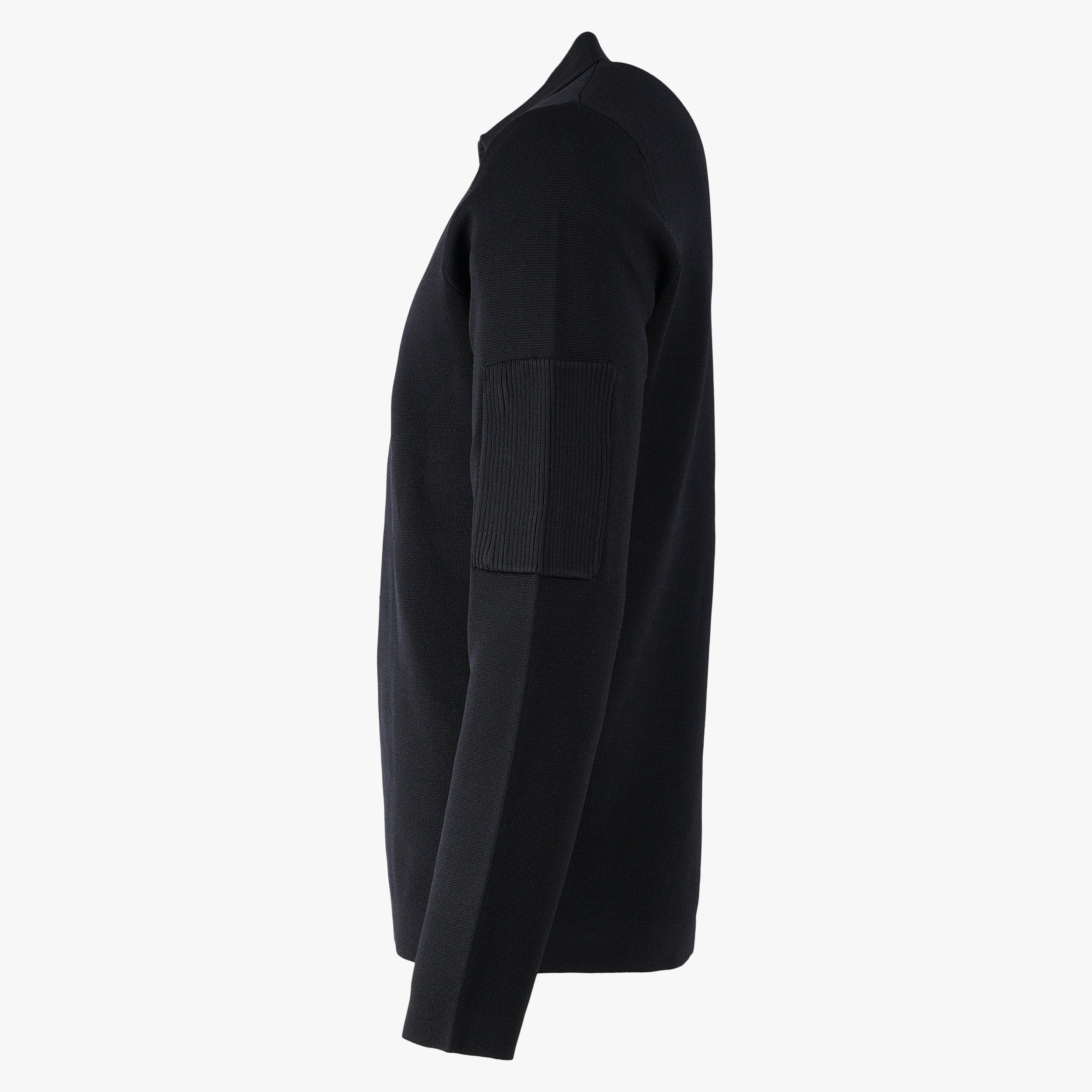 Genti Gebreide Polotrui met Rits Blauw | Cool Dry