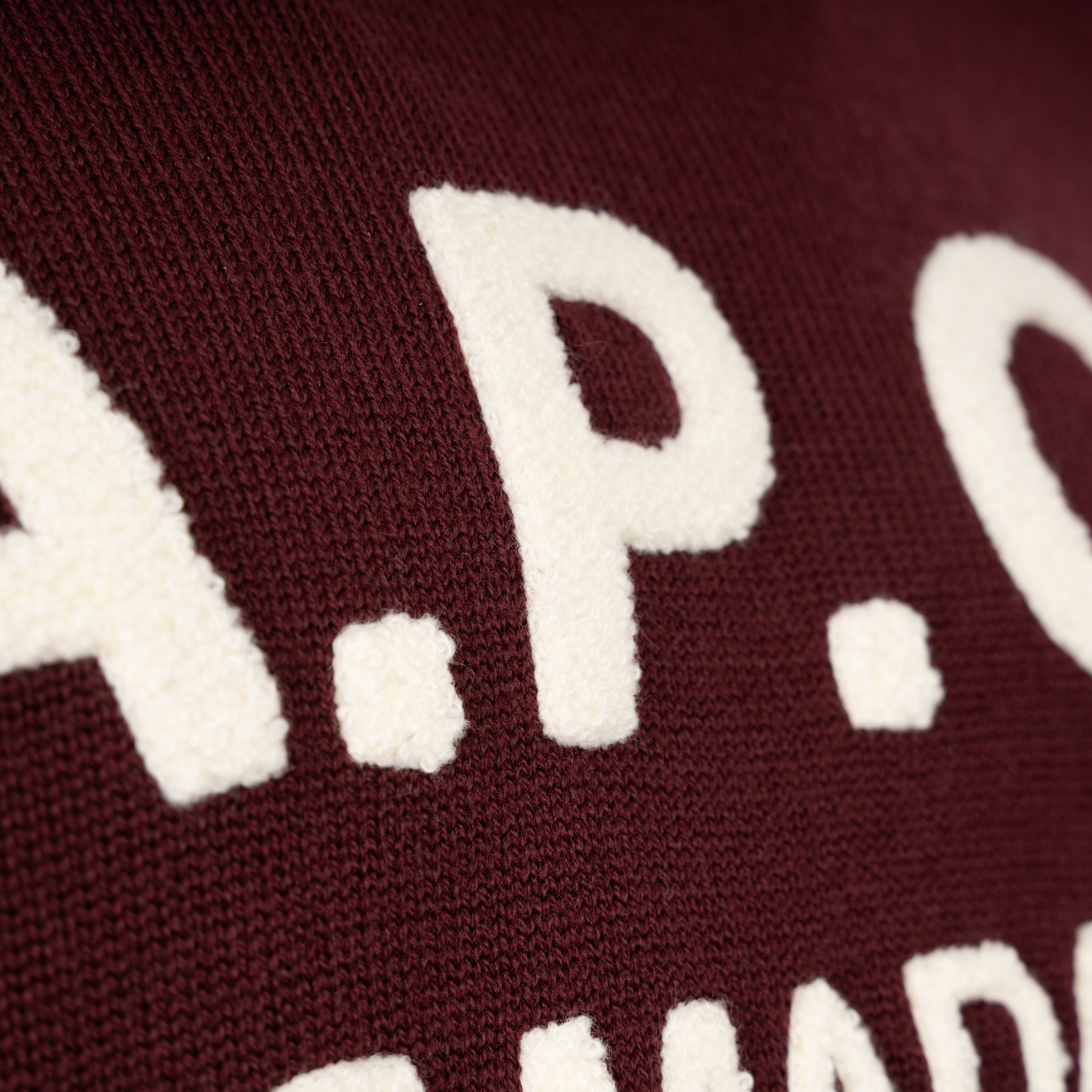 A.P.C. Gebreide Trui Bordeaux | Pull Maurice