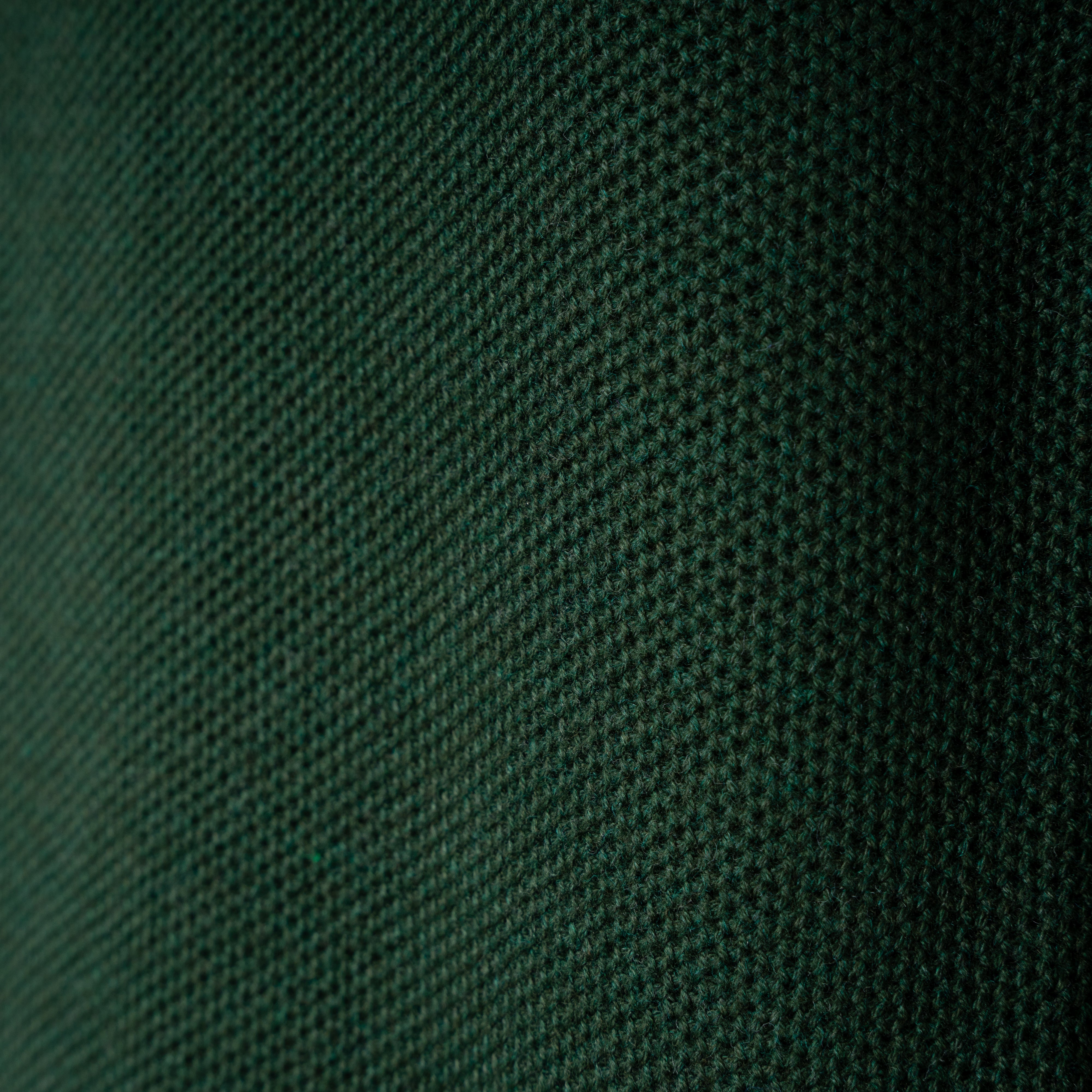 Ralph Lauren Gebreide Trui met Rits Donkergroen | Mesh-Knit Cotton