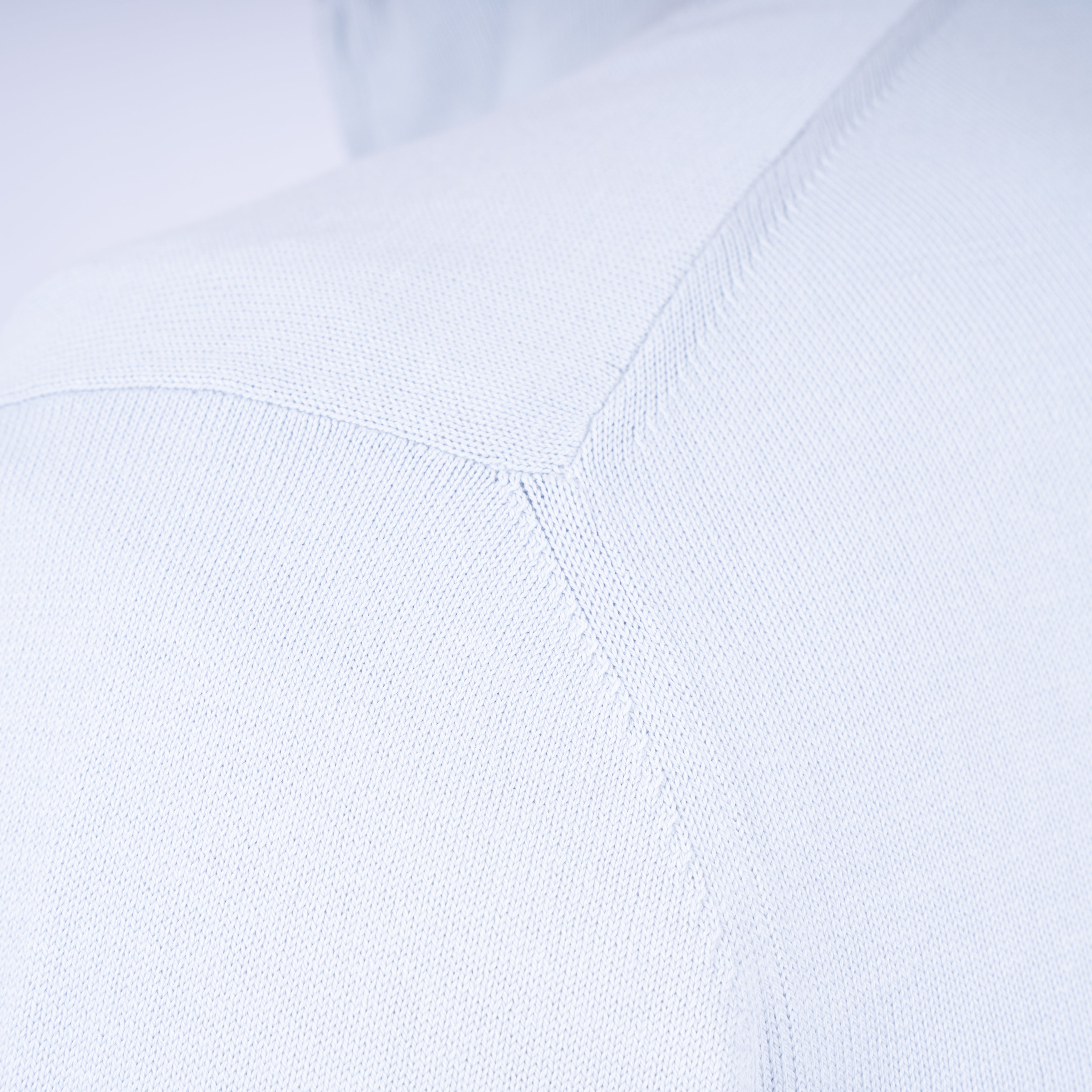 Gran Sasso Gebreid Vest Grijs | Pure Cotton