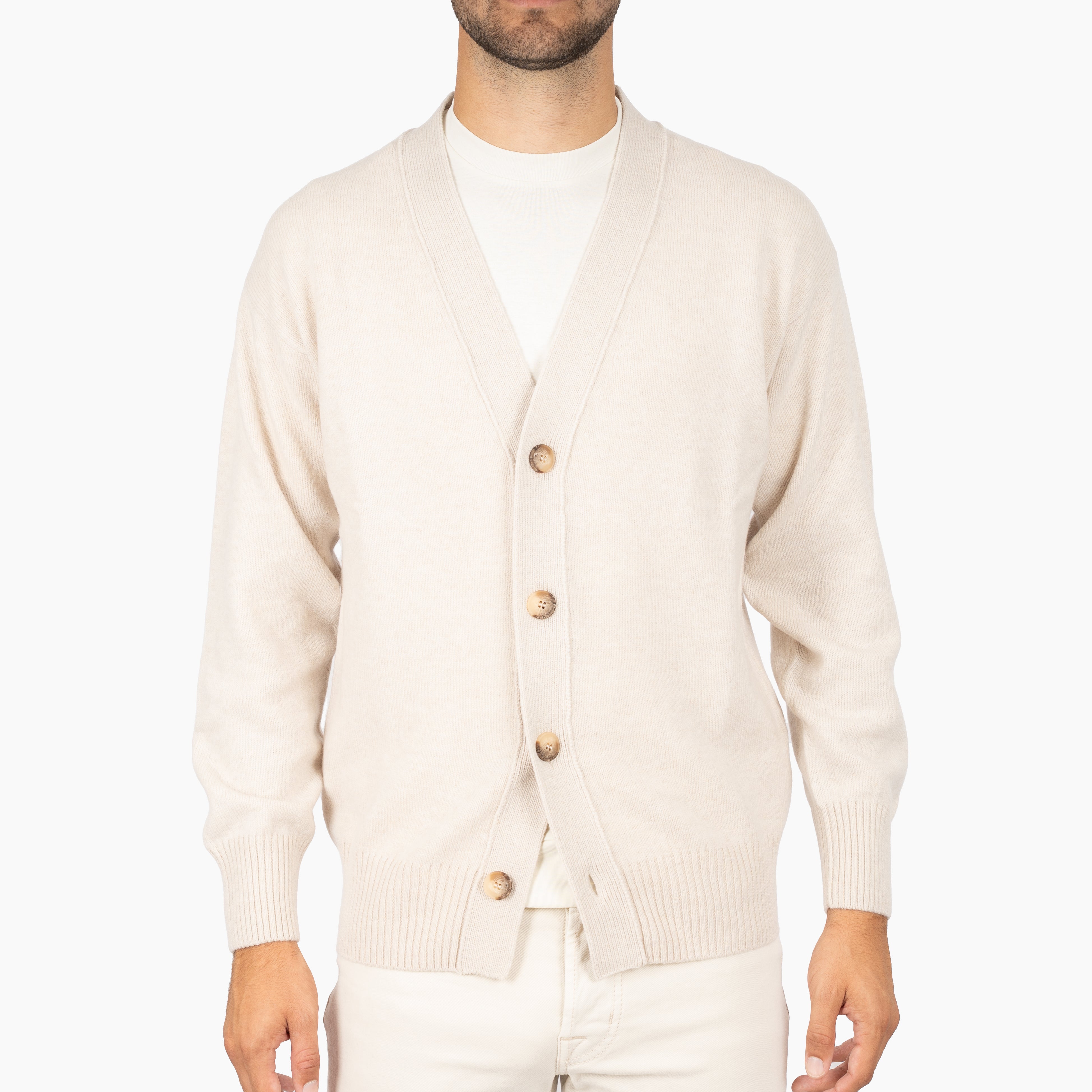 Gran Sasso Cardigan Off-White | Super Geelong