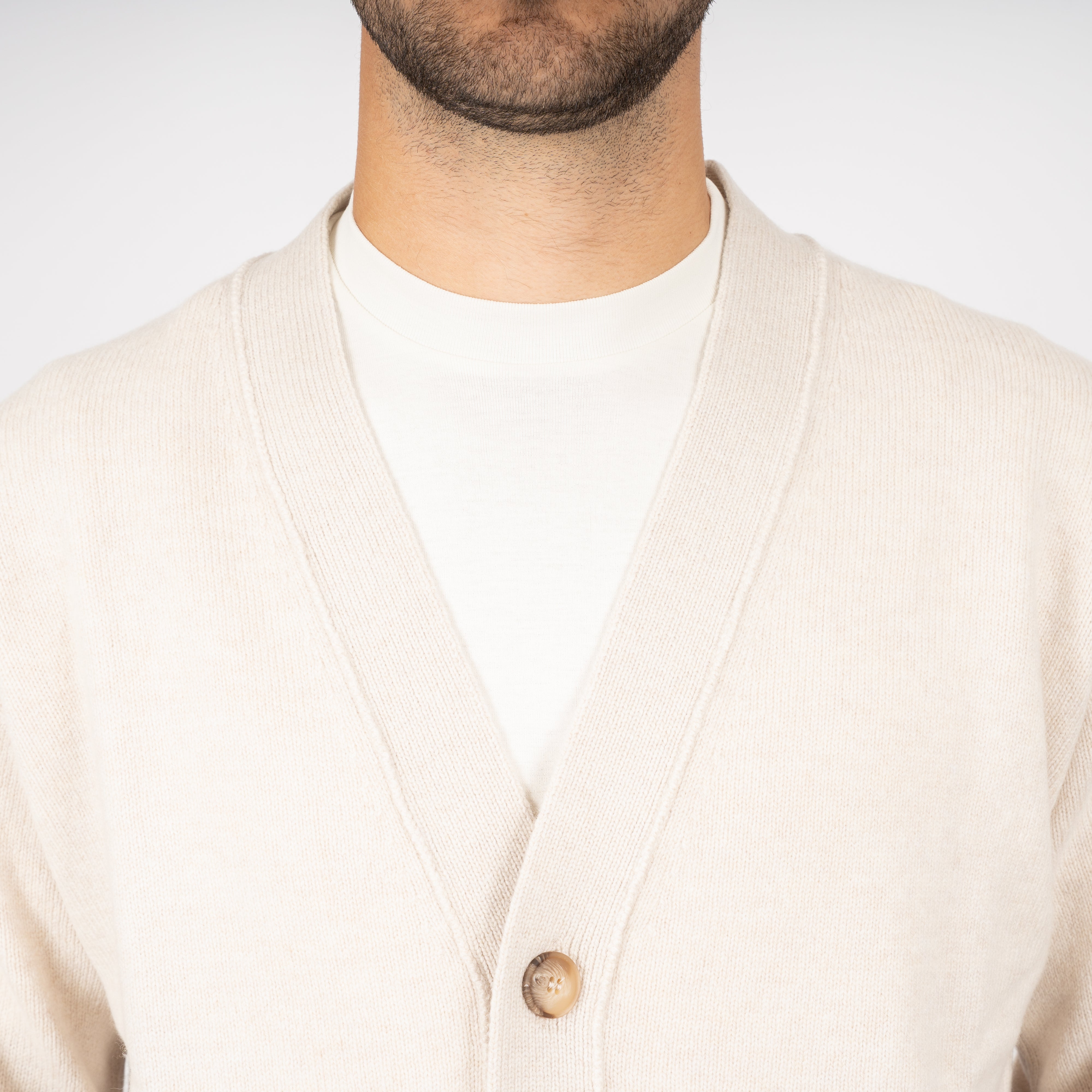 Gran Sasso Cardigan Off-White | Super Geelong