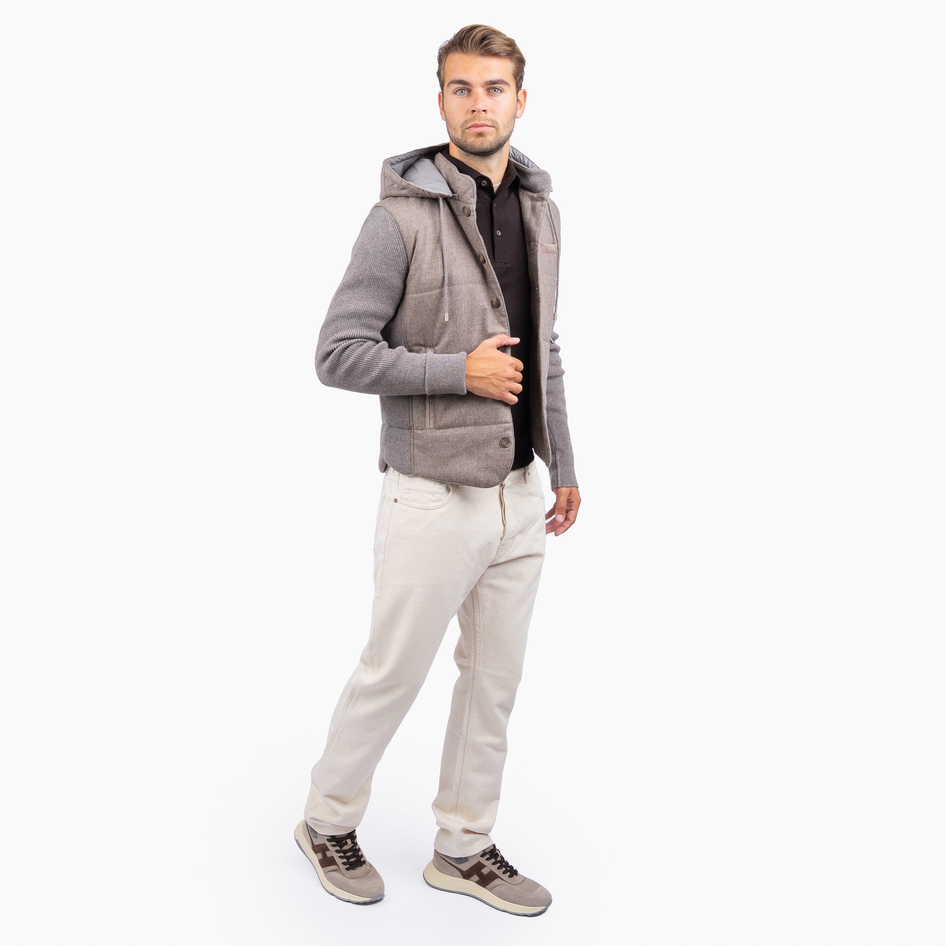 Gran Sasso Hybride Jack Beige | Sartorial