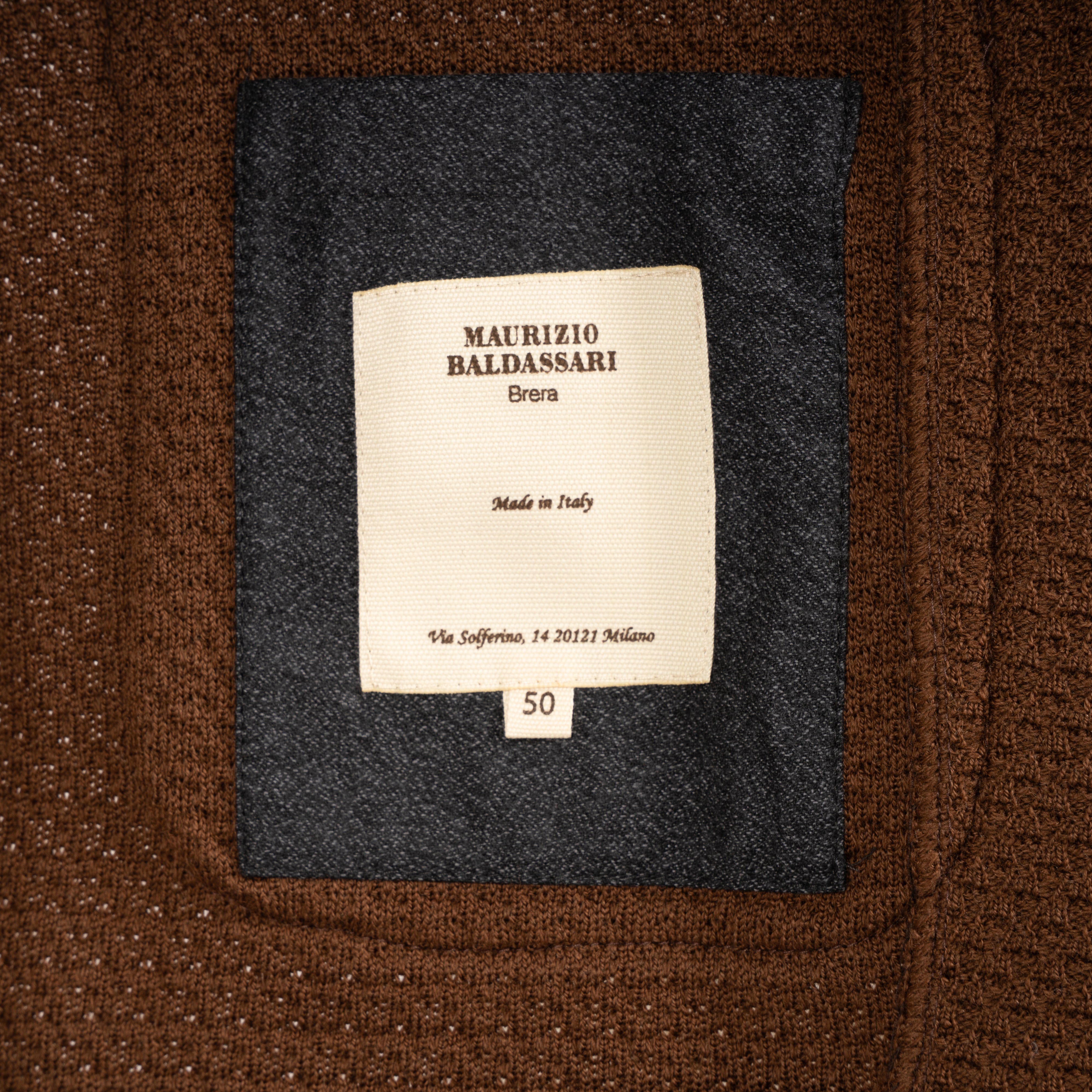 Maurizio Baldassari Gebreid Colbert Camel | San Marco Swacket