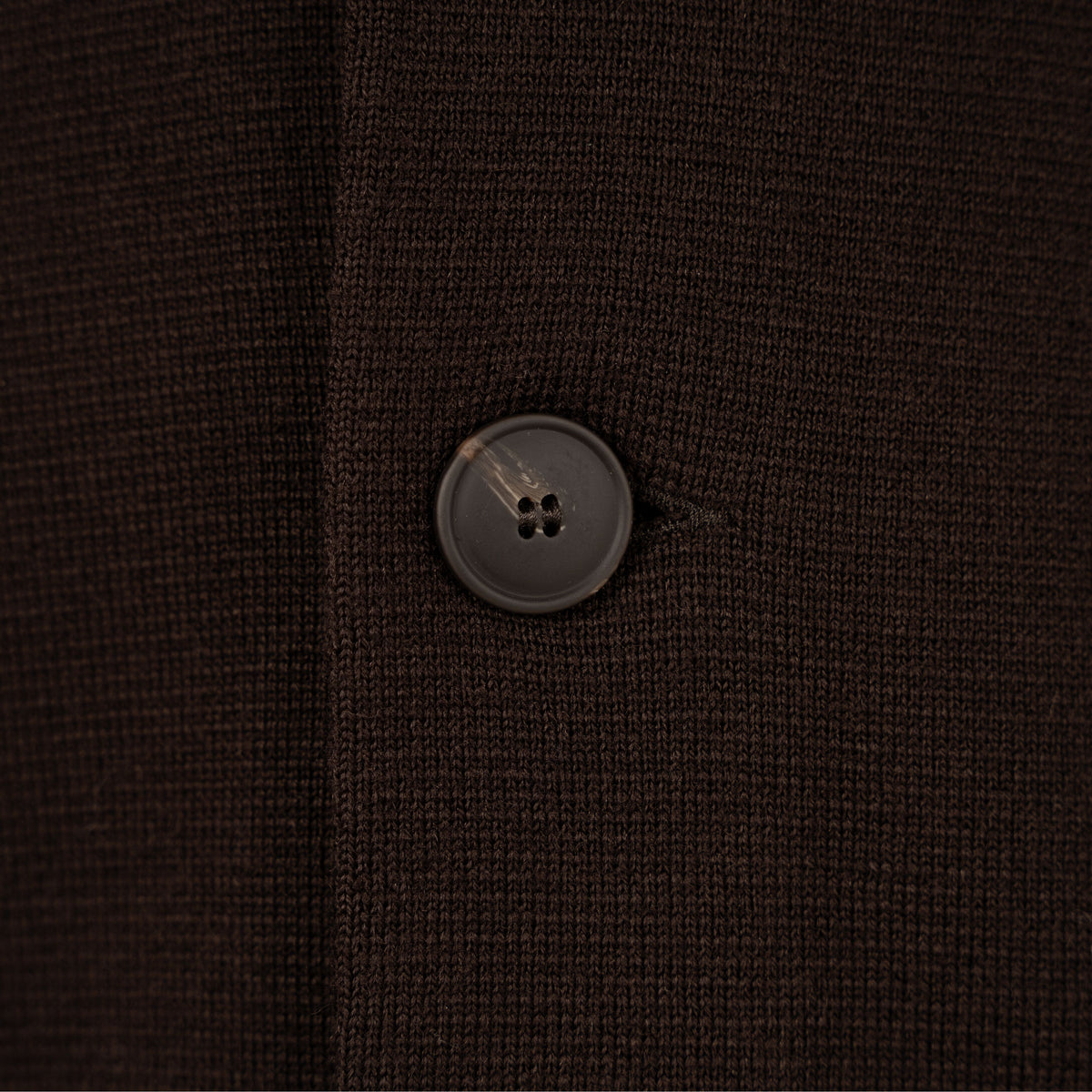 Gran Sasso Gebreid Overshirt Bruin | Sartorial
