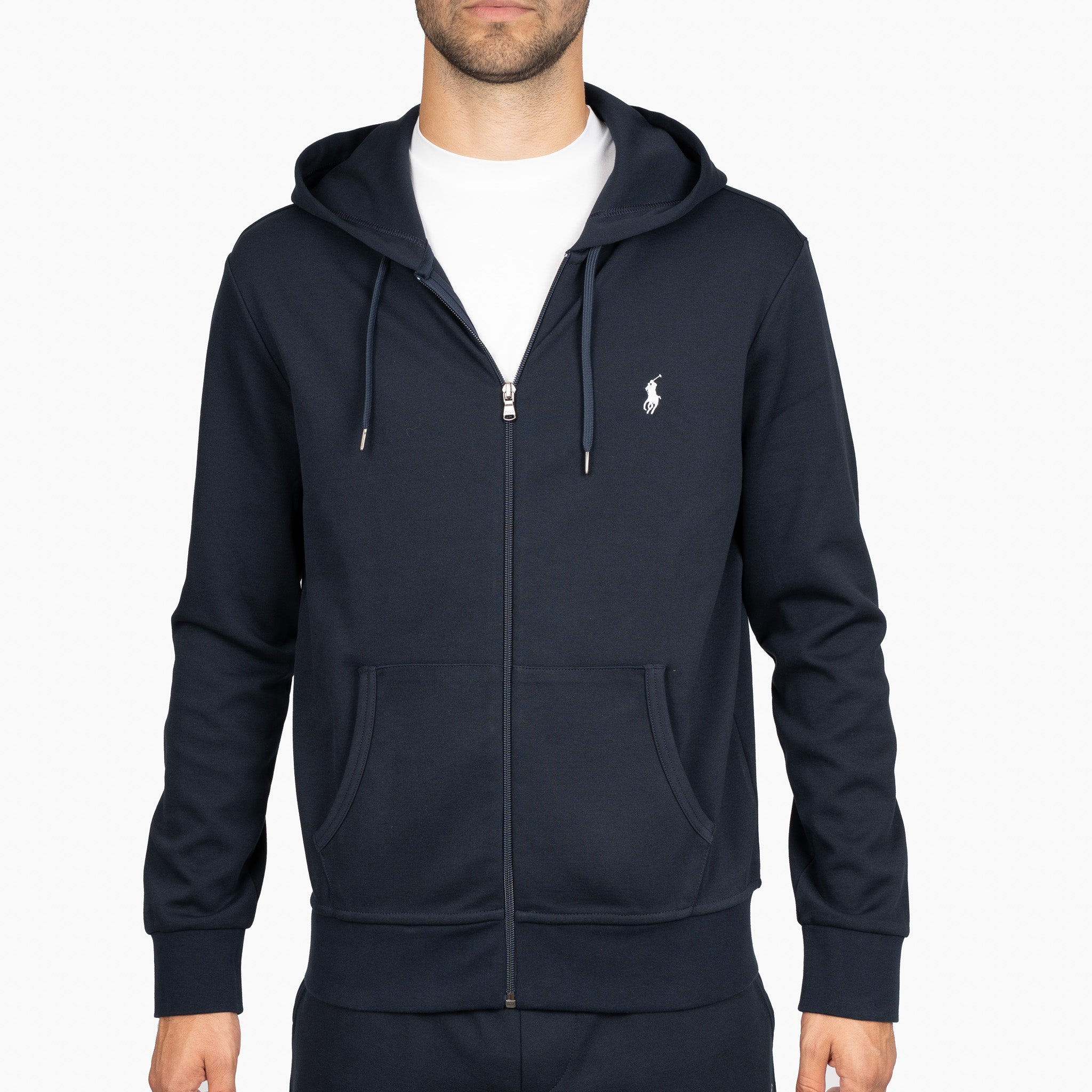Ralph Lauren Vest Blauw | Double-Knit