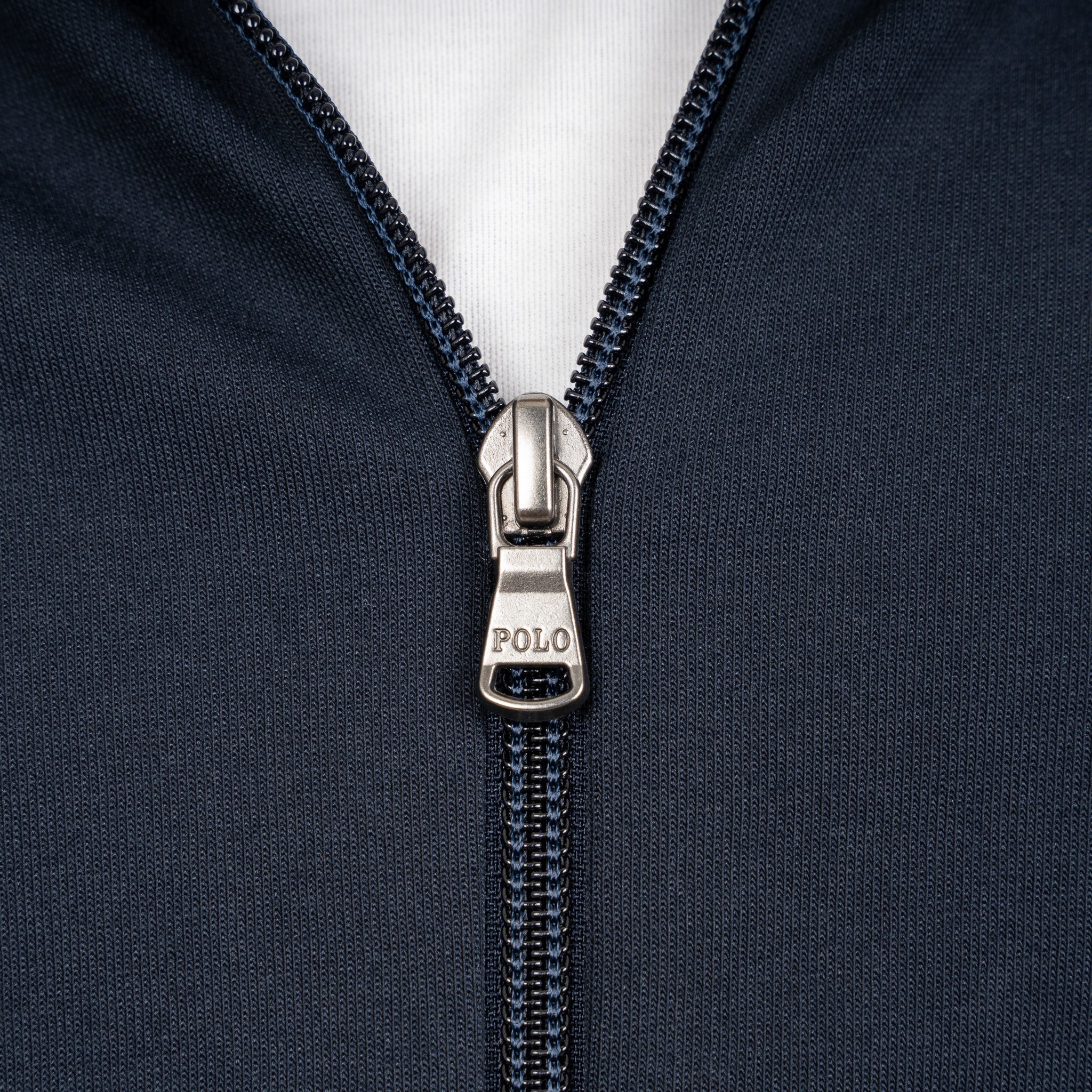 Ralph Lauren Vest Blauw | Double-Knit