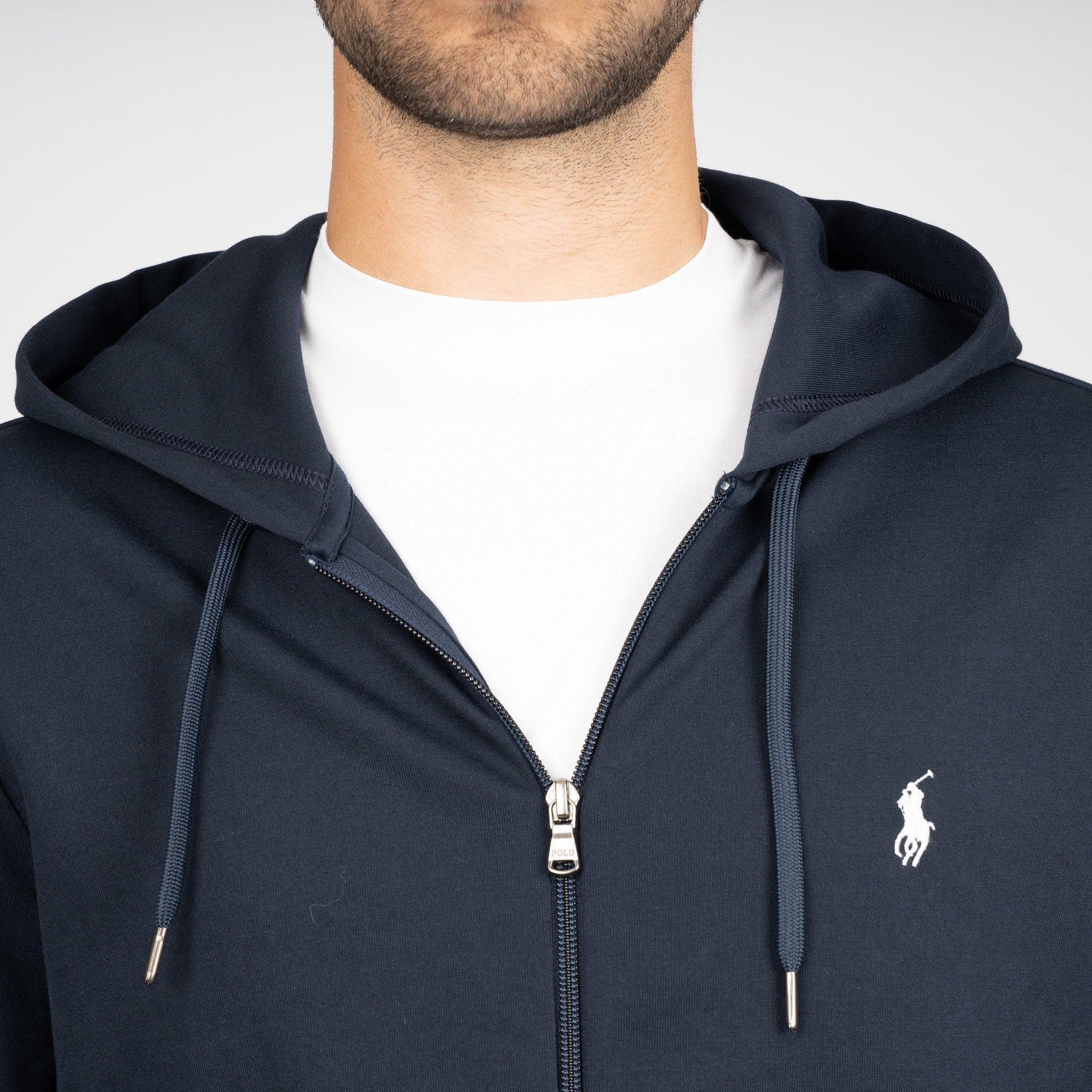 Ralph Lauren Vest Blauw | Double-Knit