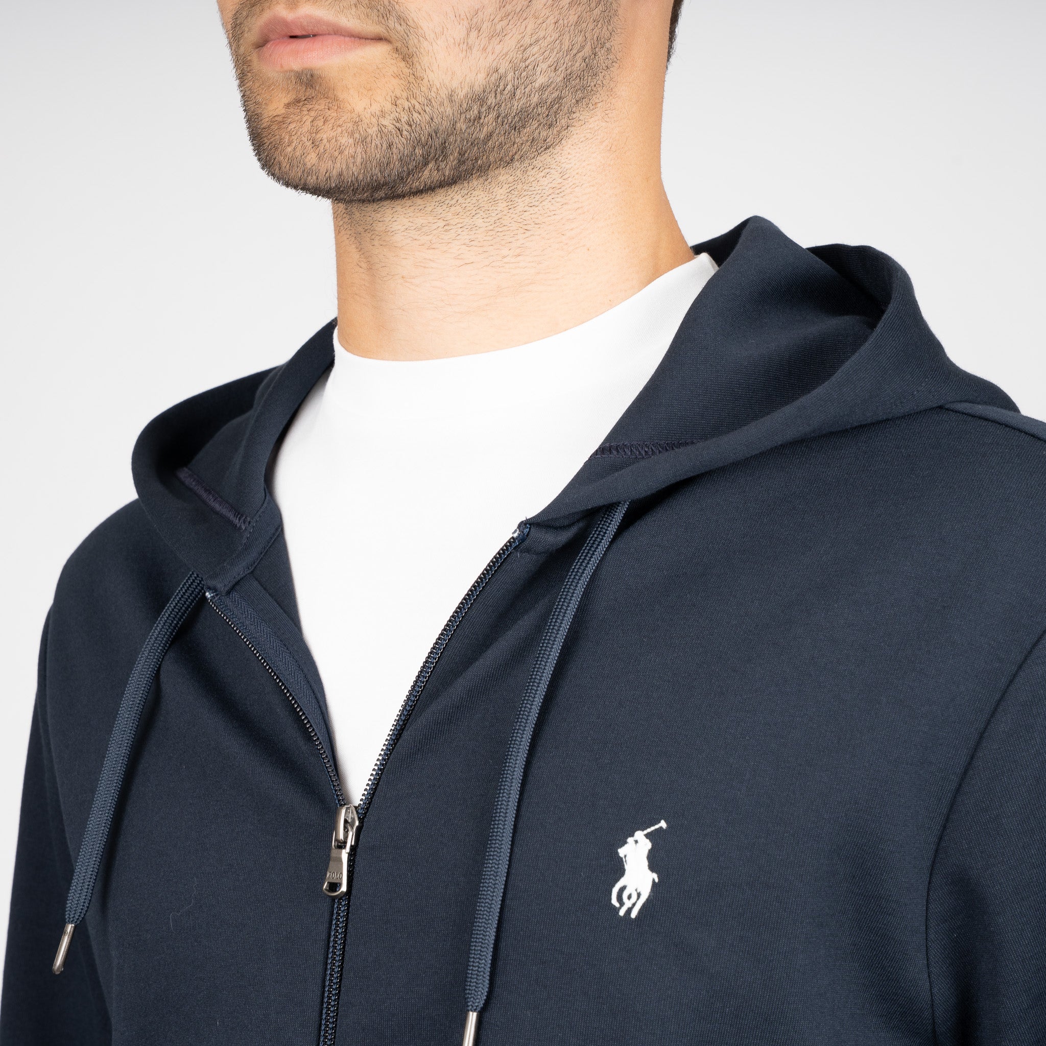Ralph Lauren Vest Blauw | Double-Knit