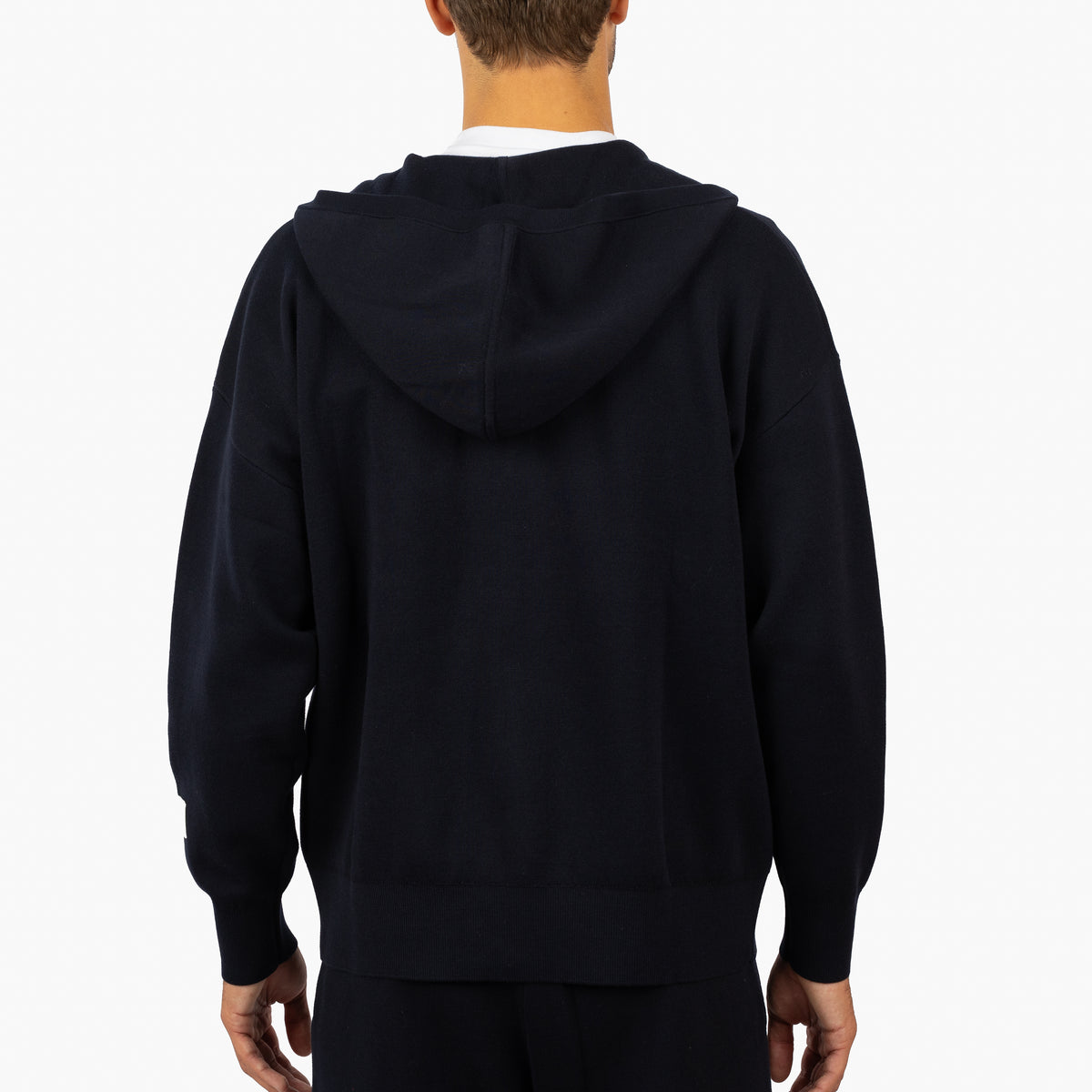 Flaneur Gebreid Vest Blauw | Atelier Knit Zip-Up