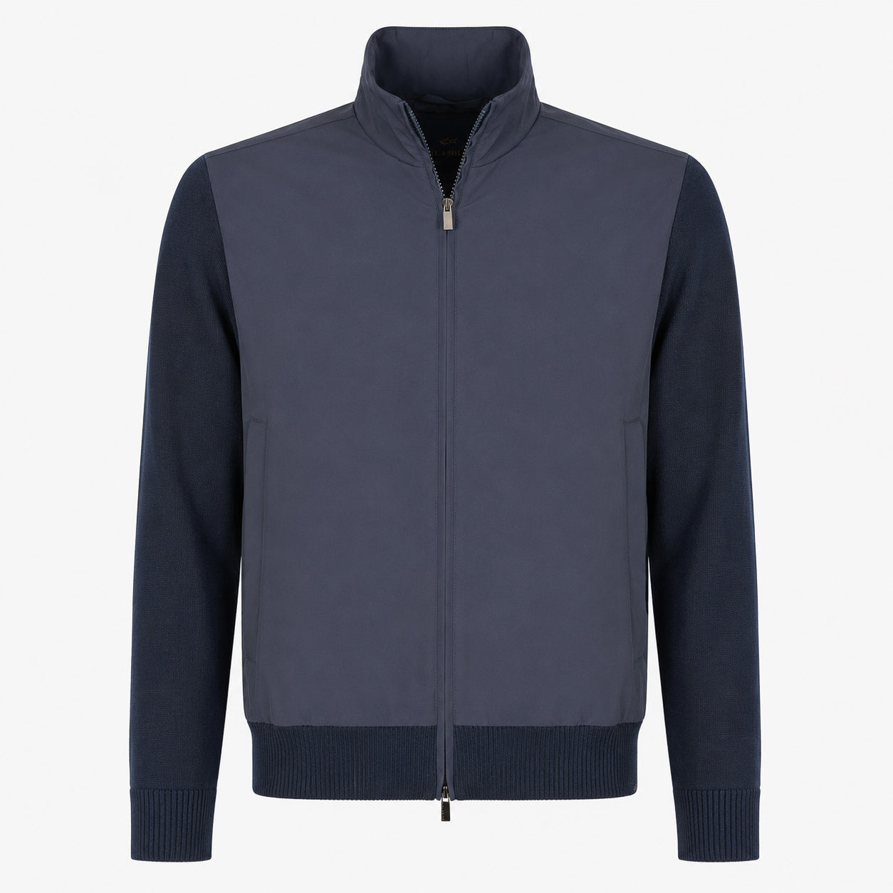 Paul & Shark Hybride Vest Blauw | Wool and Typhoon®