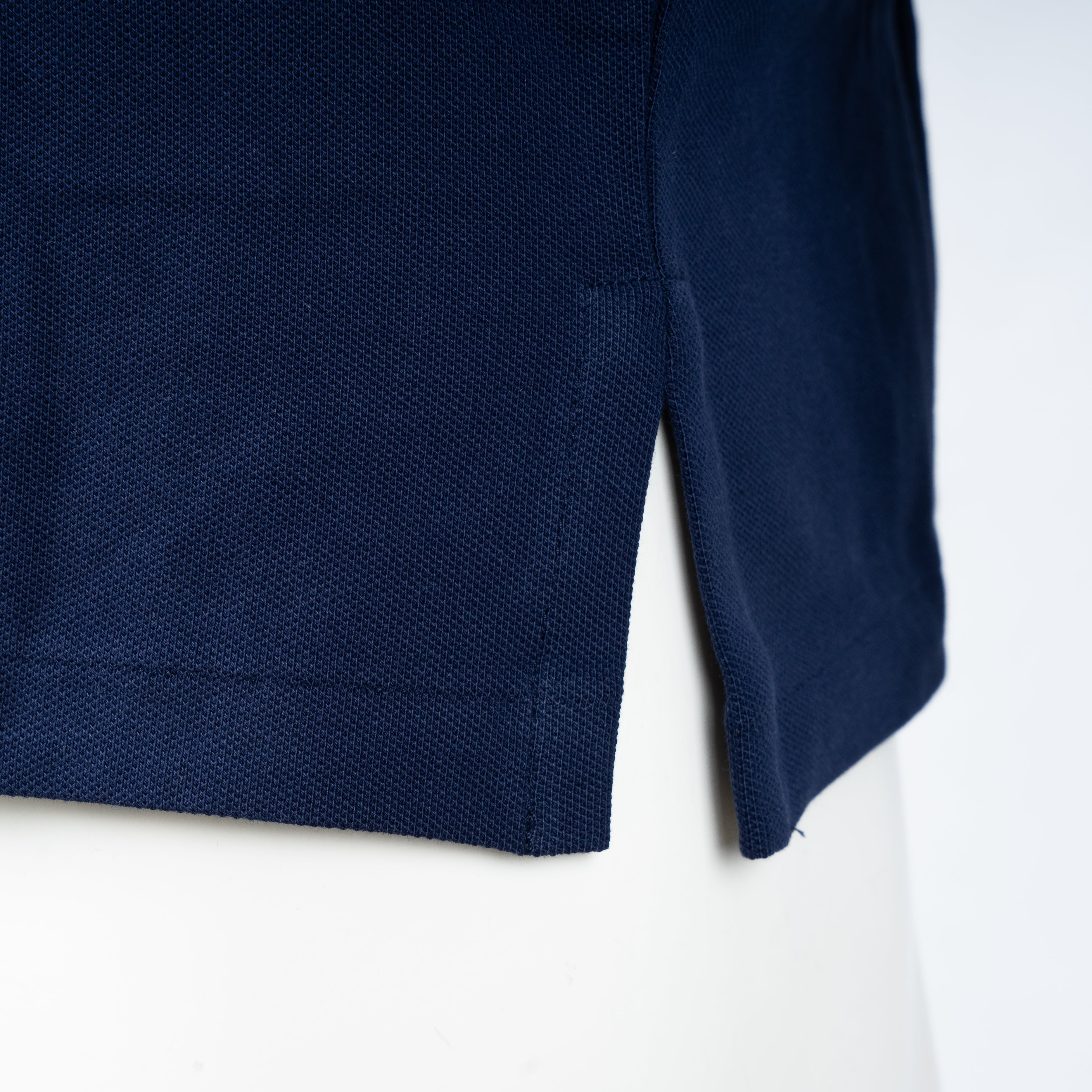 Ralph Lauren Polo Lange Mouw Blauw | Custom Slim Fit