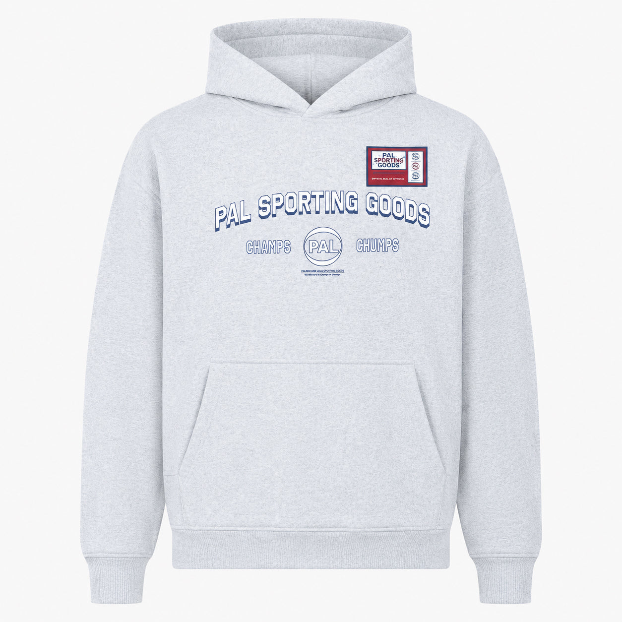 Pal Sporting Goods Hoodie Grijs | Pre Game Champs & Champs
