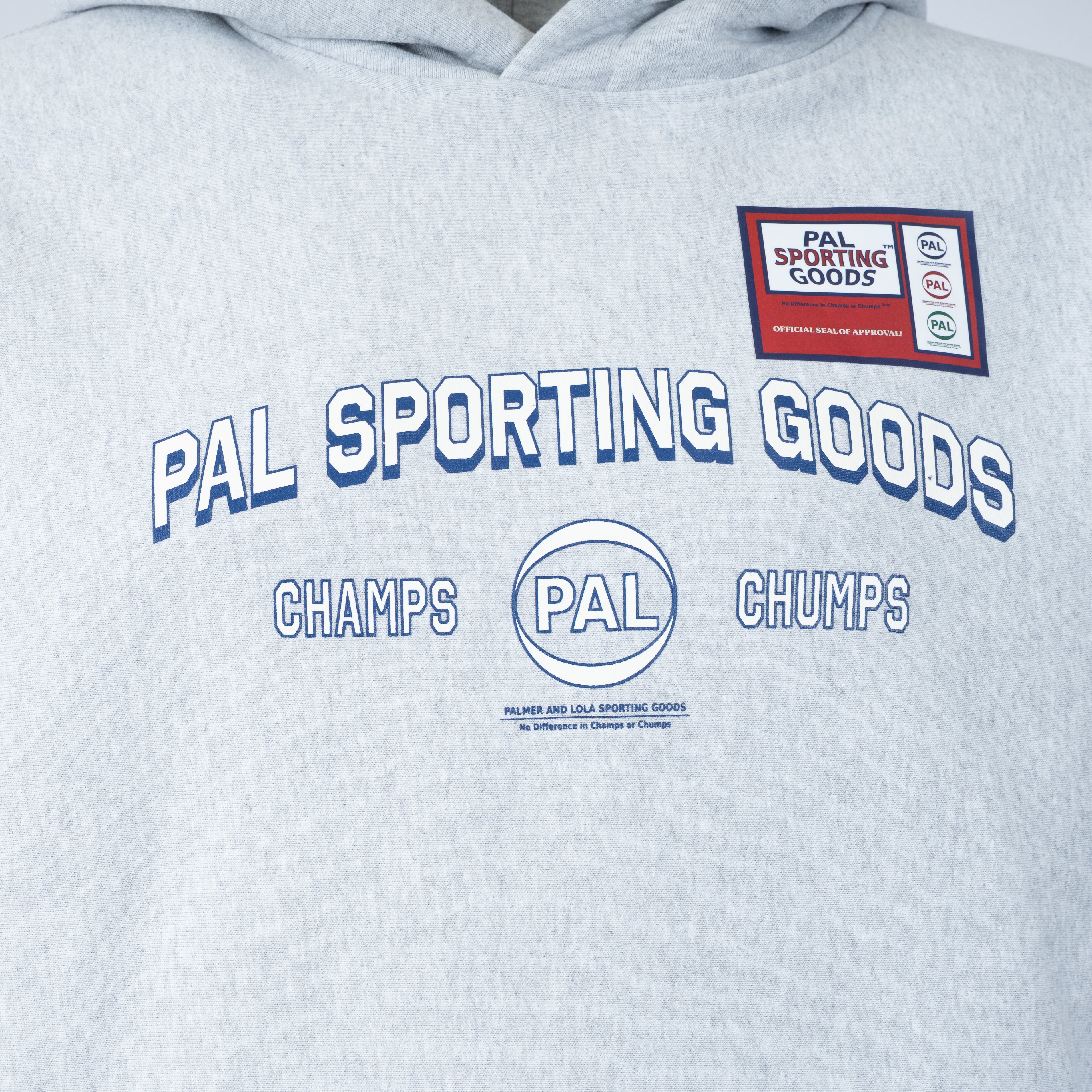Pal Sporting Goods Hoodie Grijs | Pre Game Champs & Champs