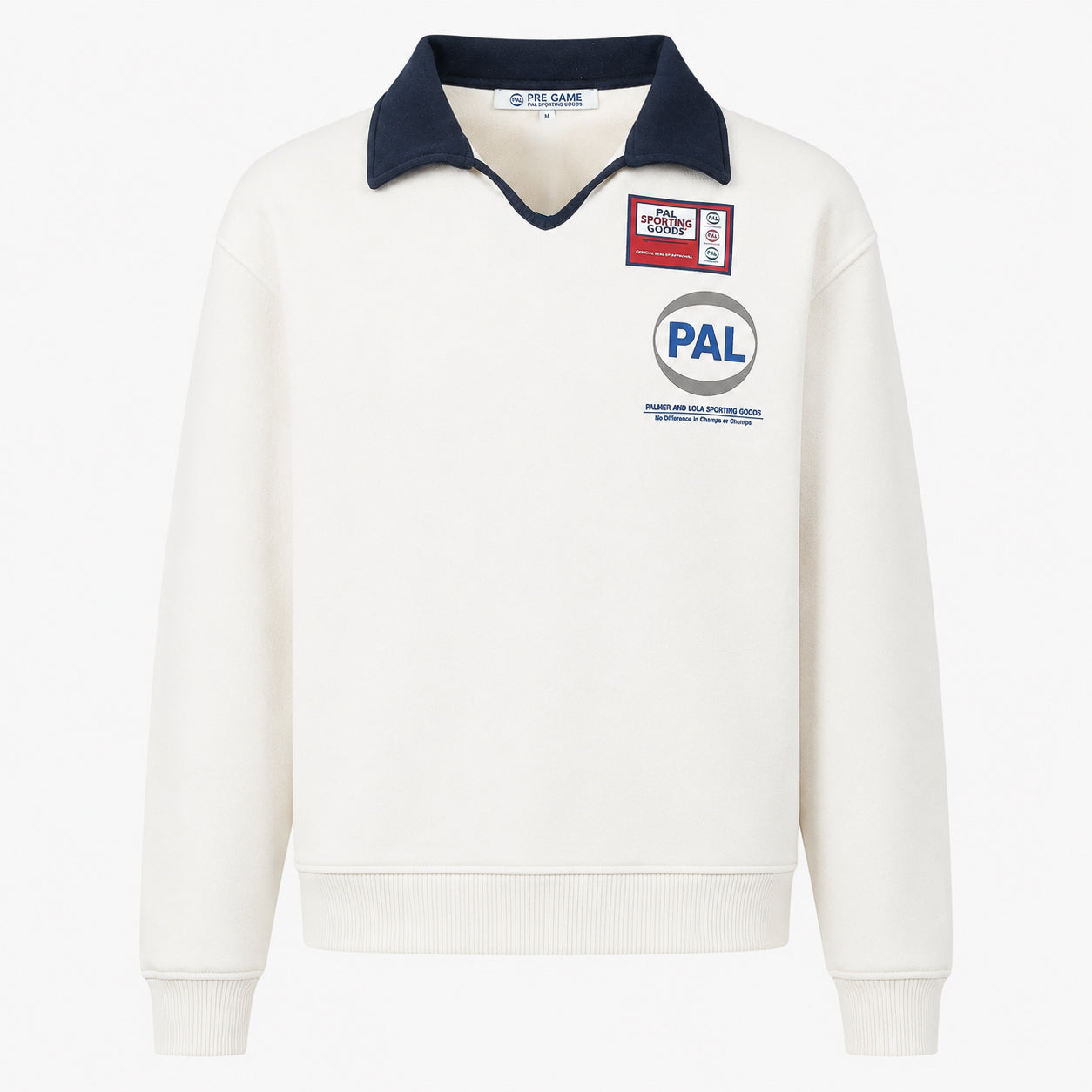 Pal Sporting Goods Polo Sweater Crème | Pre Game