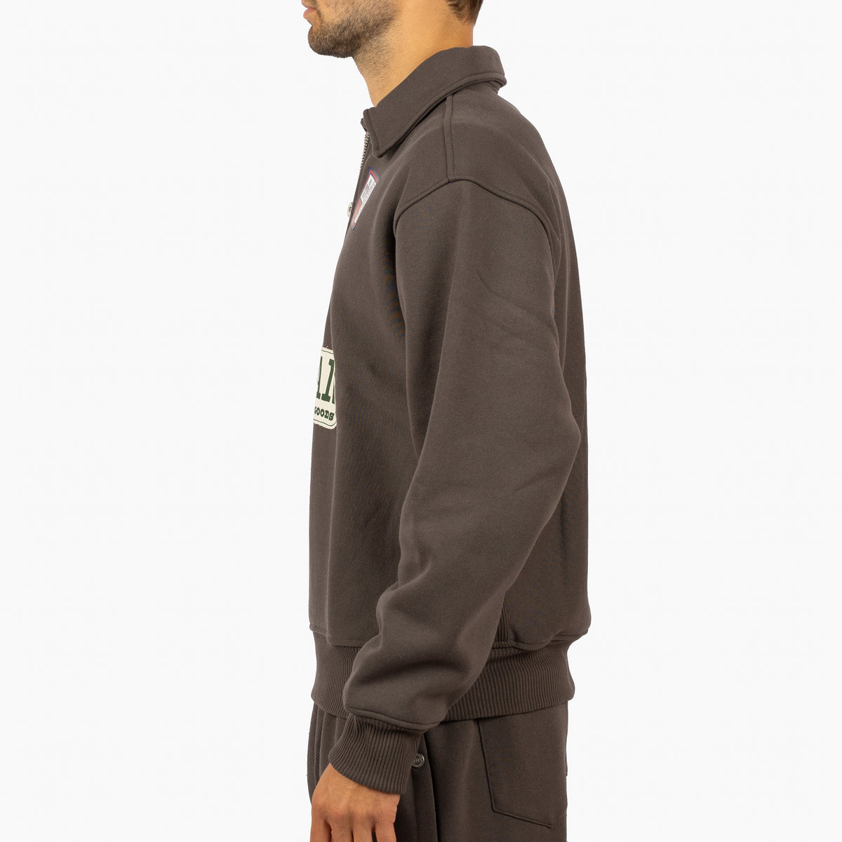 Pal Sporting Goods Sweater met Rits Bruin | Montana Half Zip