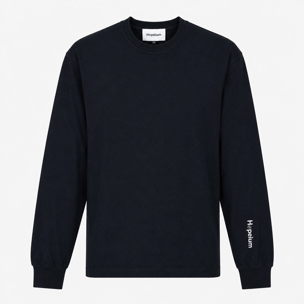 Hopeium Longsleeve Backprint Zwart | Divorce