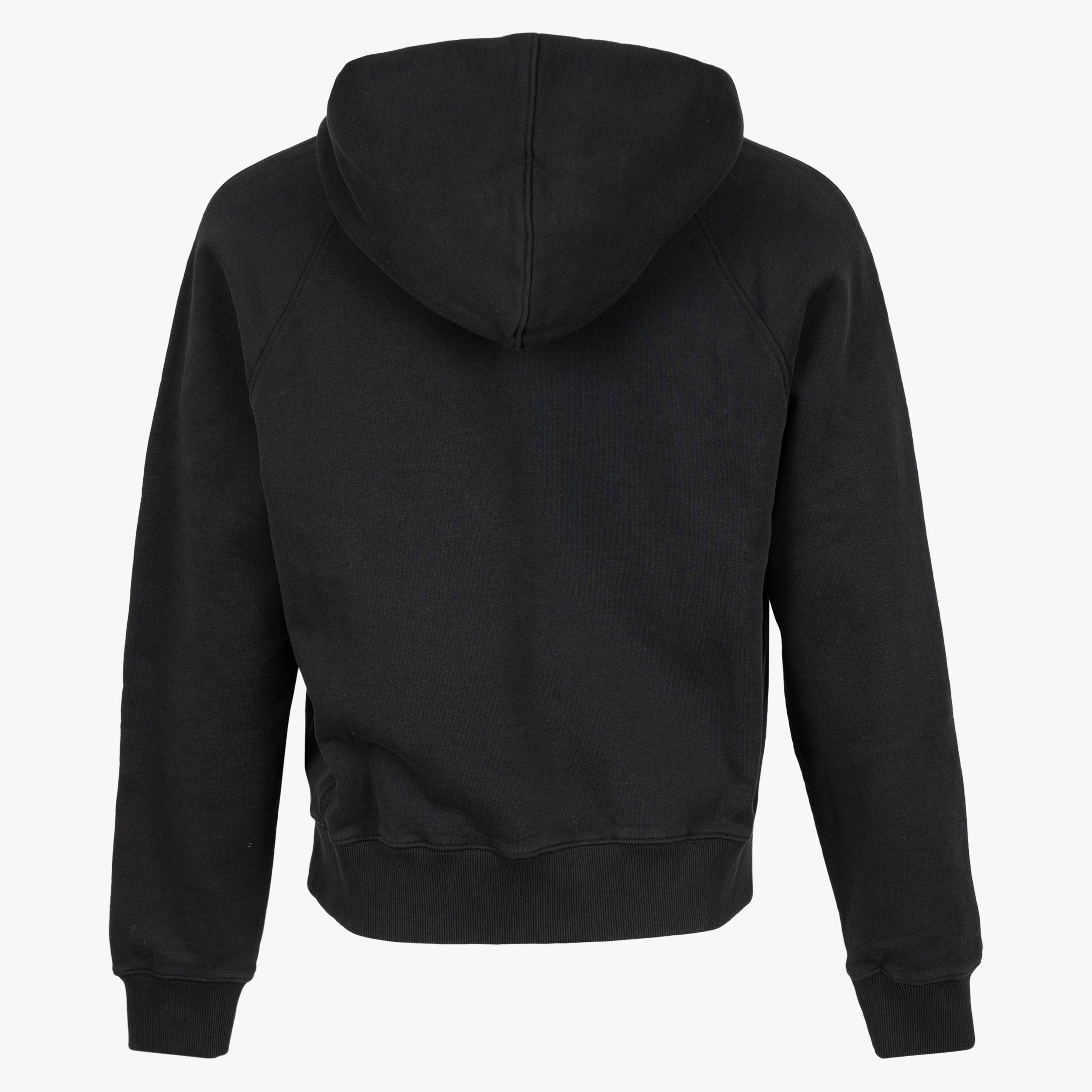 Olaf Vest Zwart | Signature Zip Hoodie