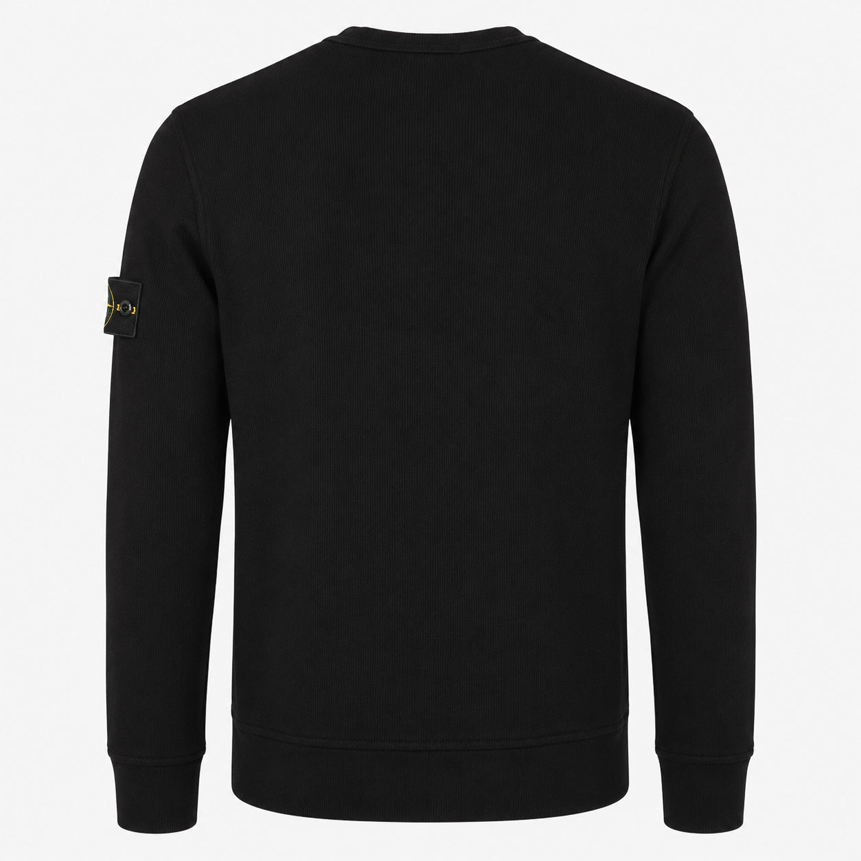 Stone Island Sweater Zwart | Organic Cotton Fleece