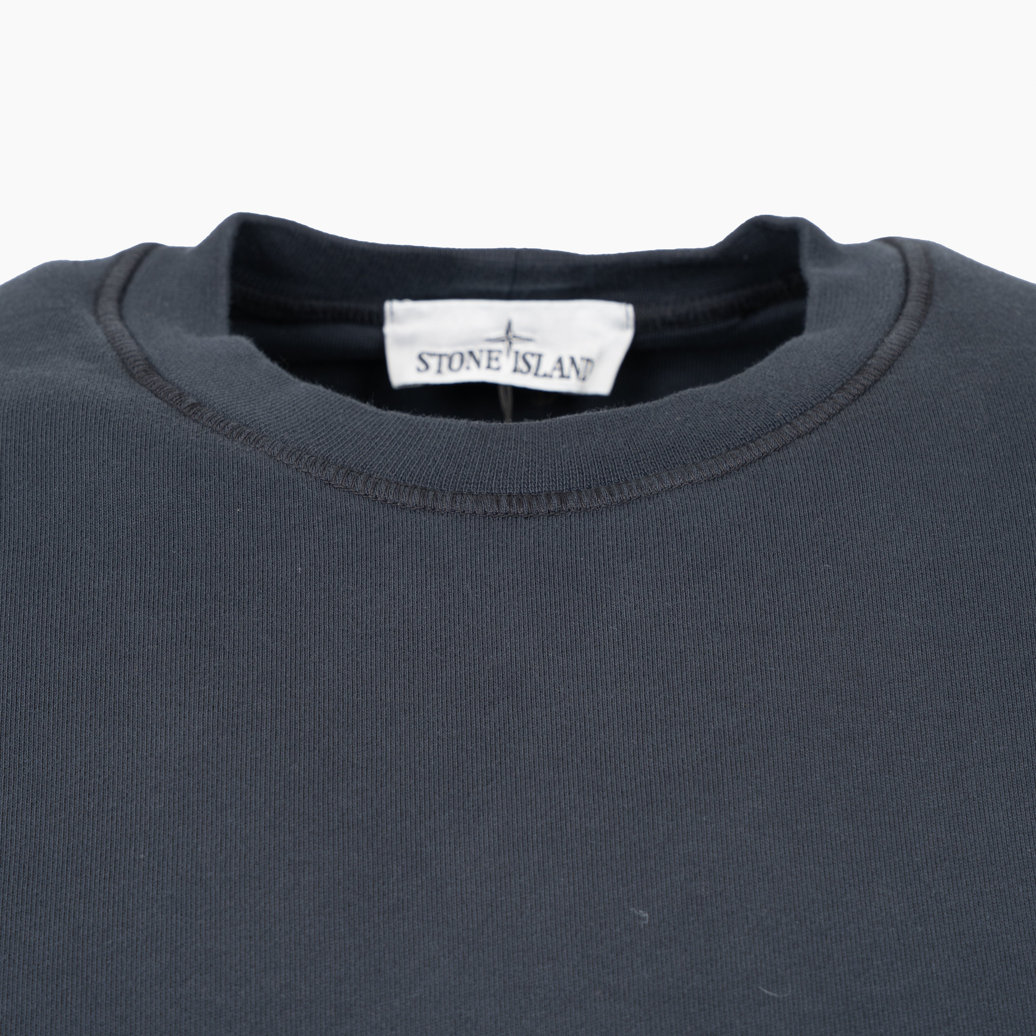 Stone Island Sweater Blauw | Organic Cotton Fleece