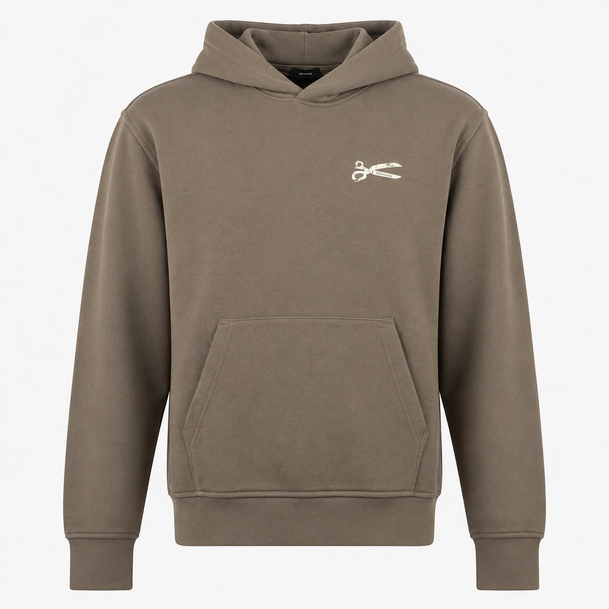Denham Sweater met Backprint Grijs | Blossom
