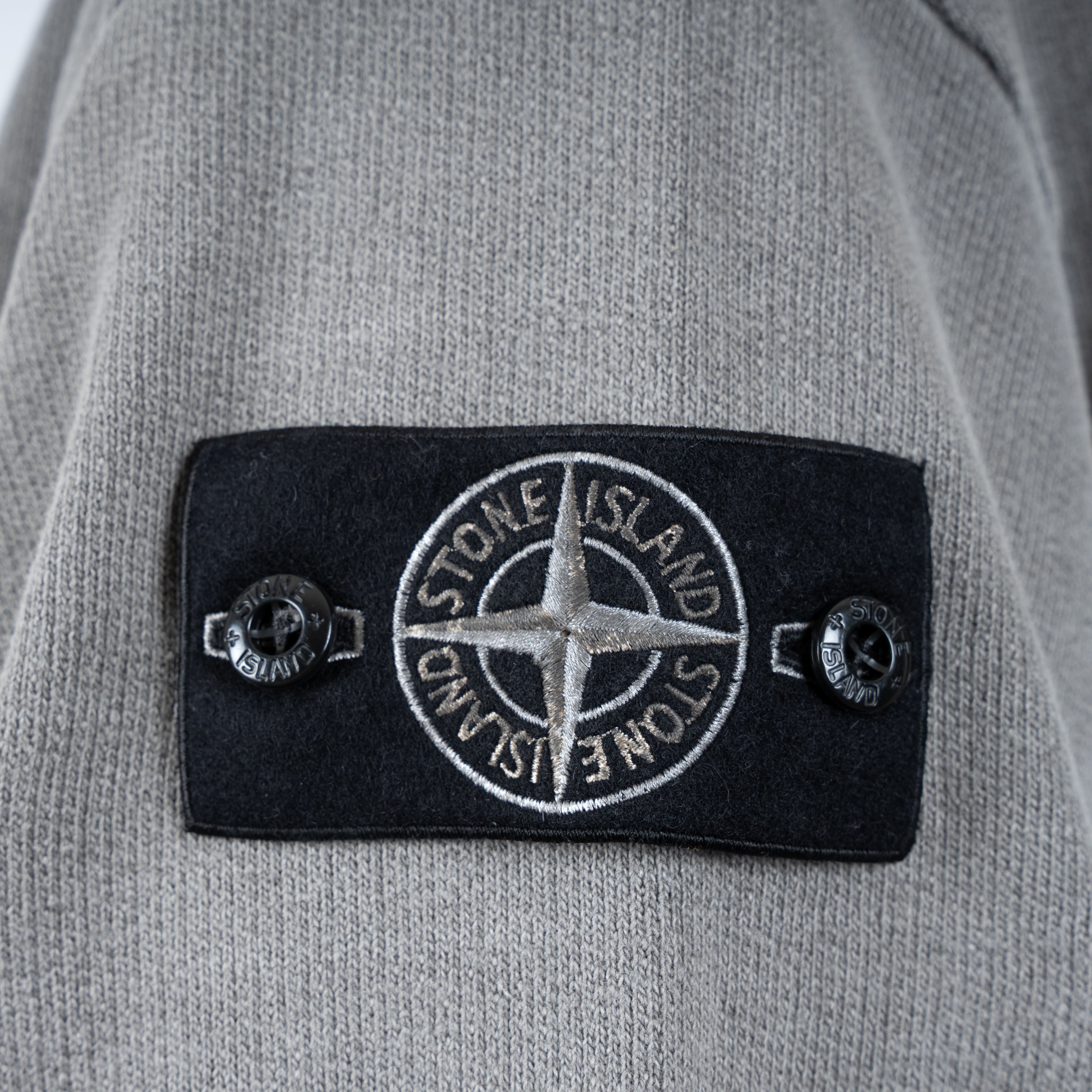 Stone Island Sweater Grijs | Recovered Cotton