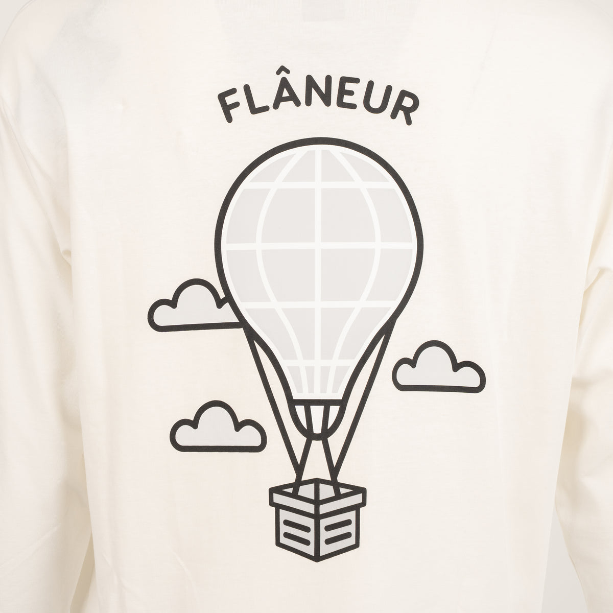 Flaneur Longsleeve Wit | Balloon