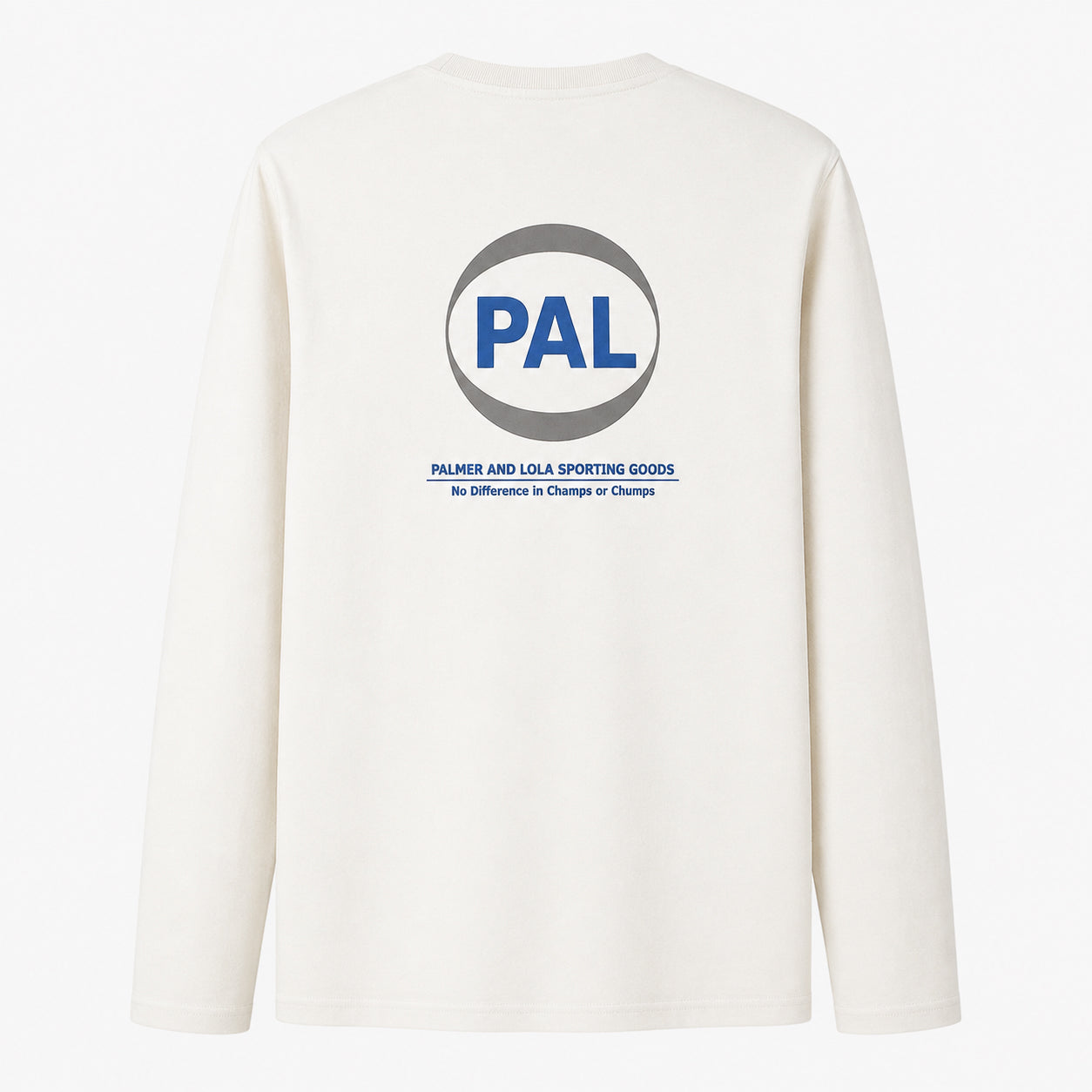 Pal Sporting Goods Longsleeve Backprint Crème | Pre Game