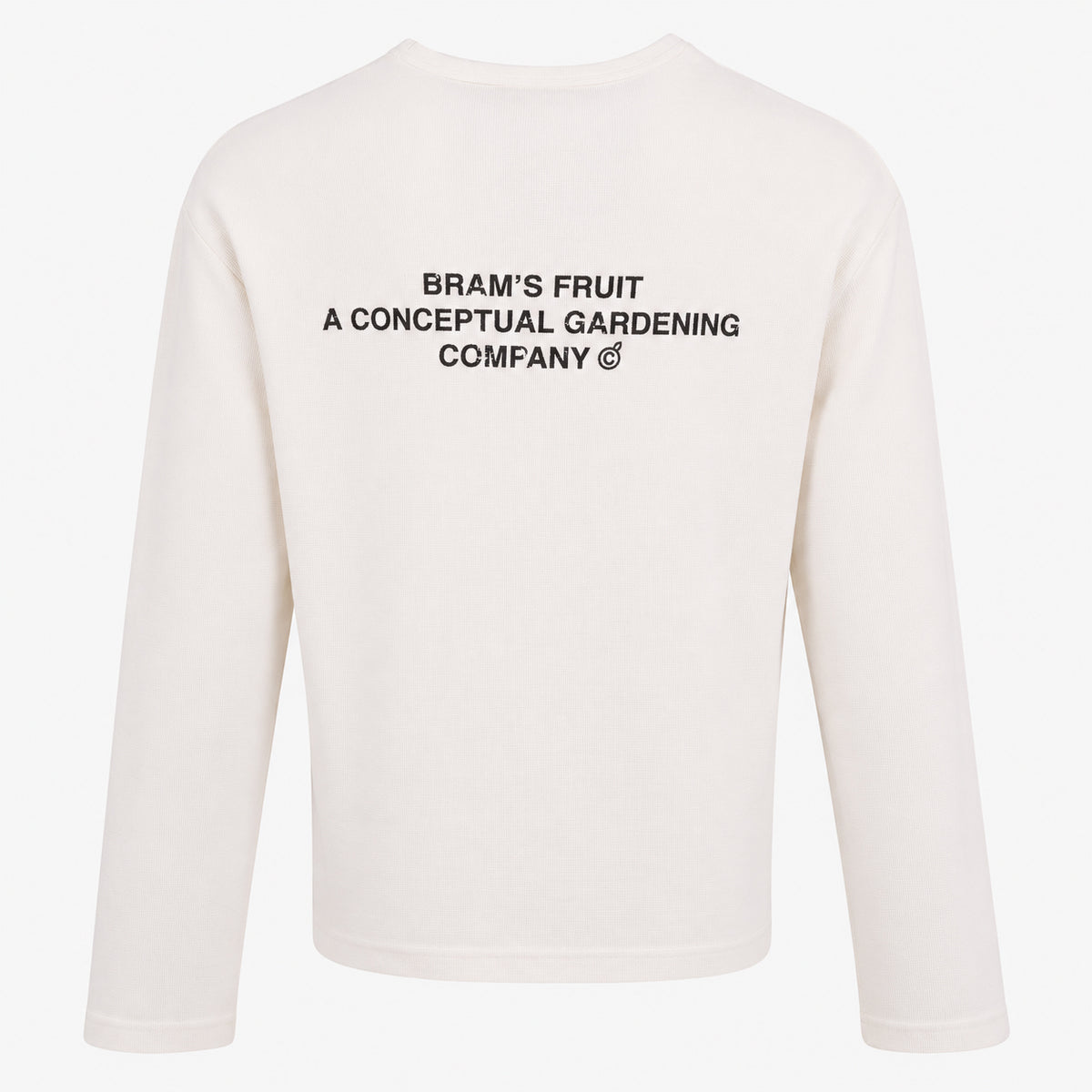 Bram's Fruit Longsleeve Wit | Stamp Waffle