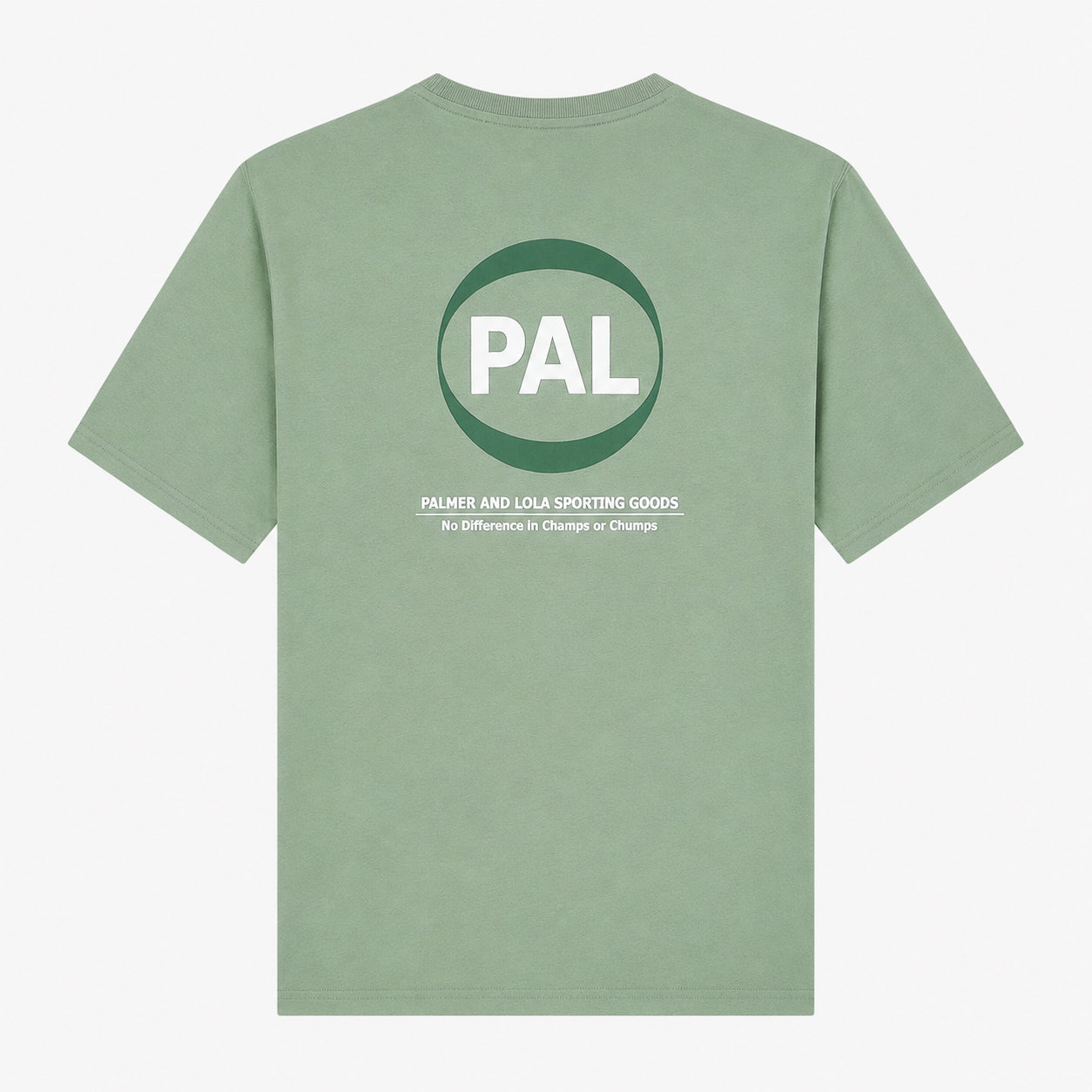 Pal Sporting Goods T-Shirt Backprint Groen | Pre Game