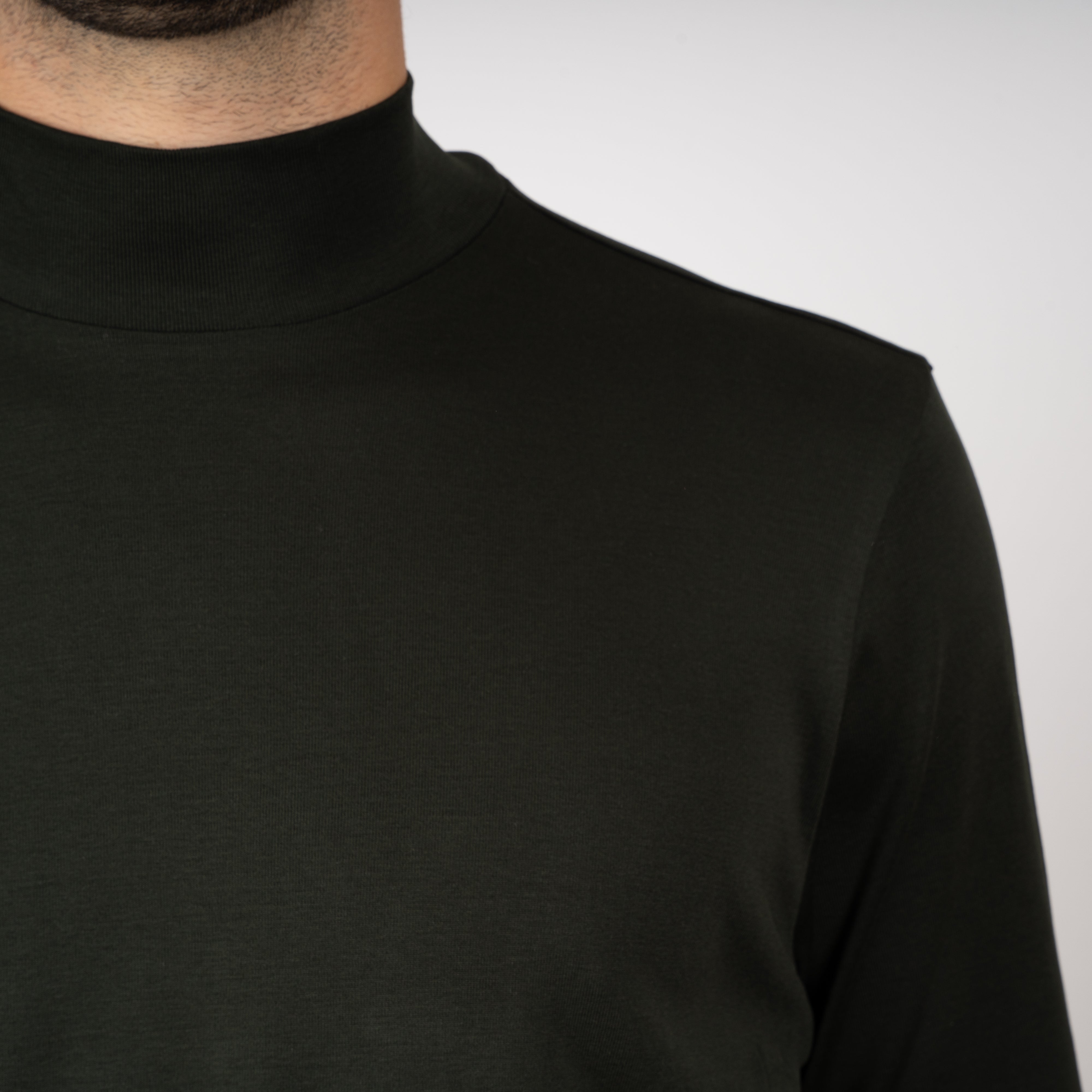 Stefan Brandt Turtleneck Trui Groen | Eli Turtle LA 30