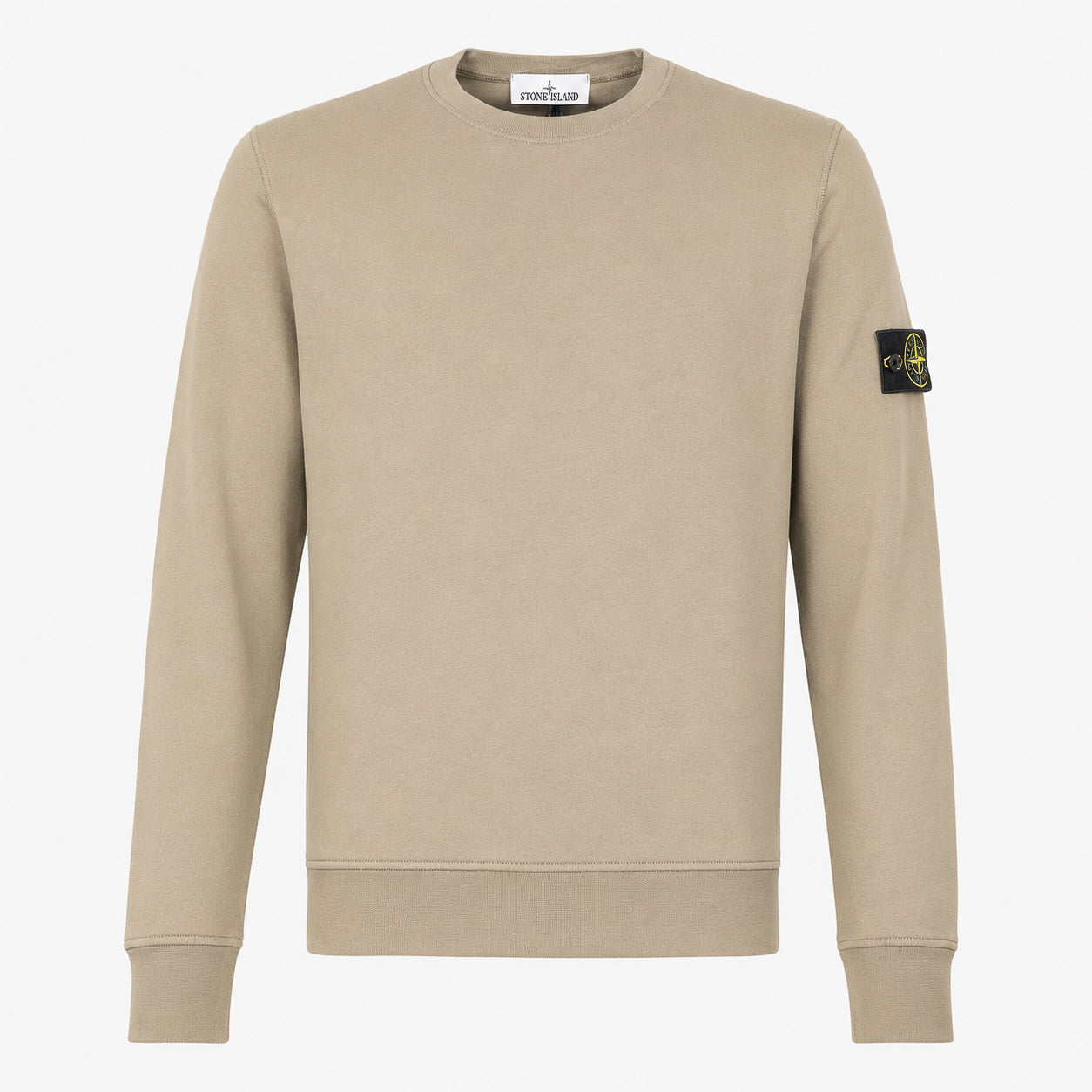 Stone Island Sweater Leger Groen | Organic Cotton Fleece