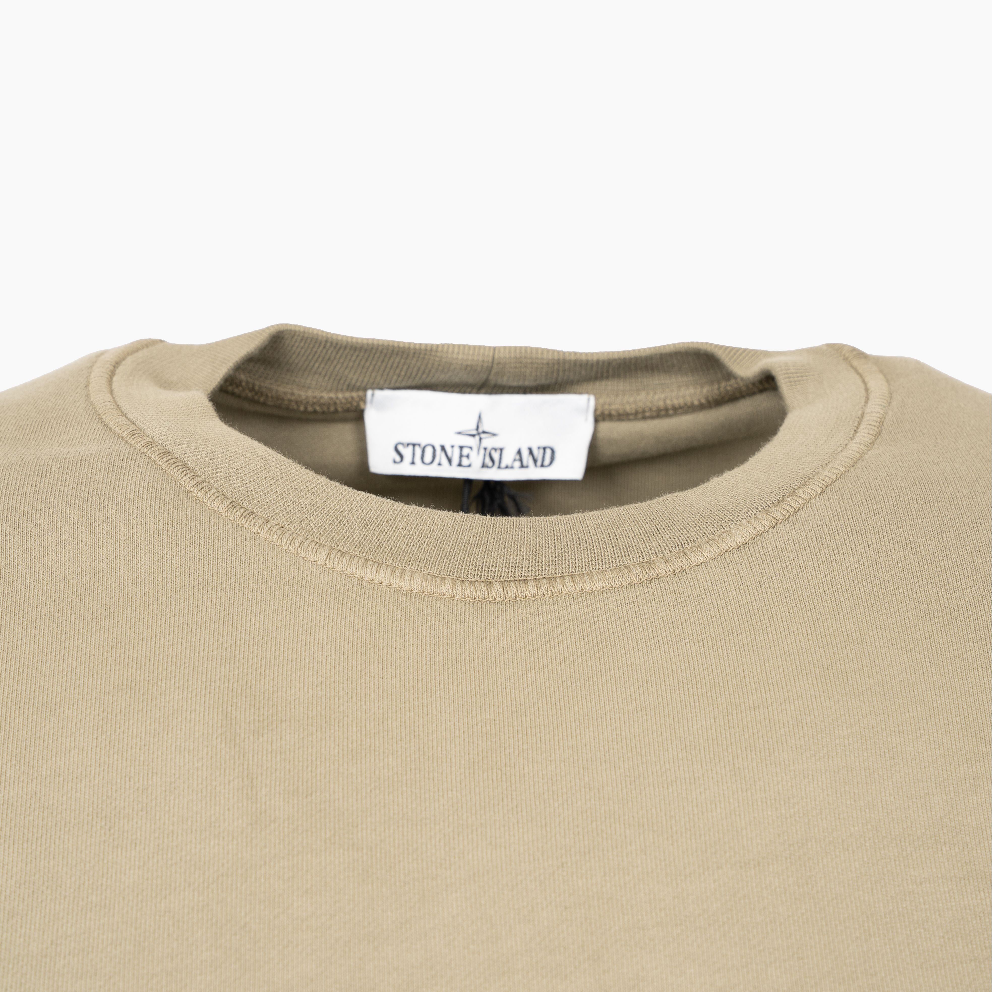 Stone Island Sweater Leger Groen | Organic Cotton Fleece
