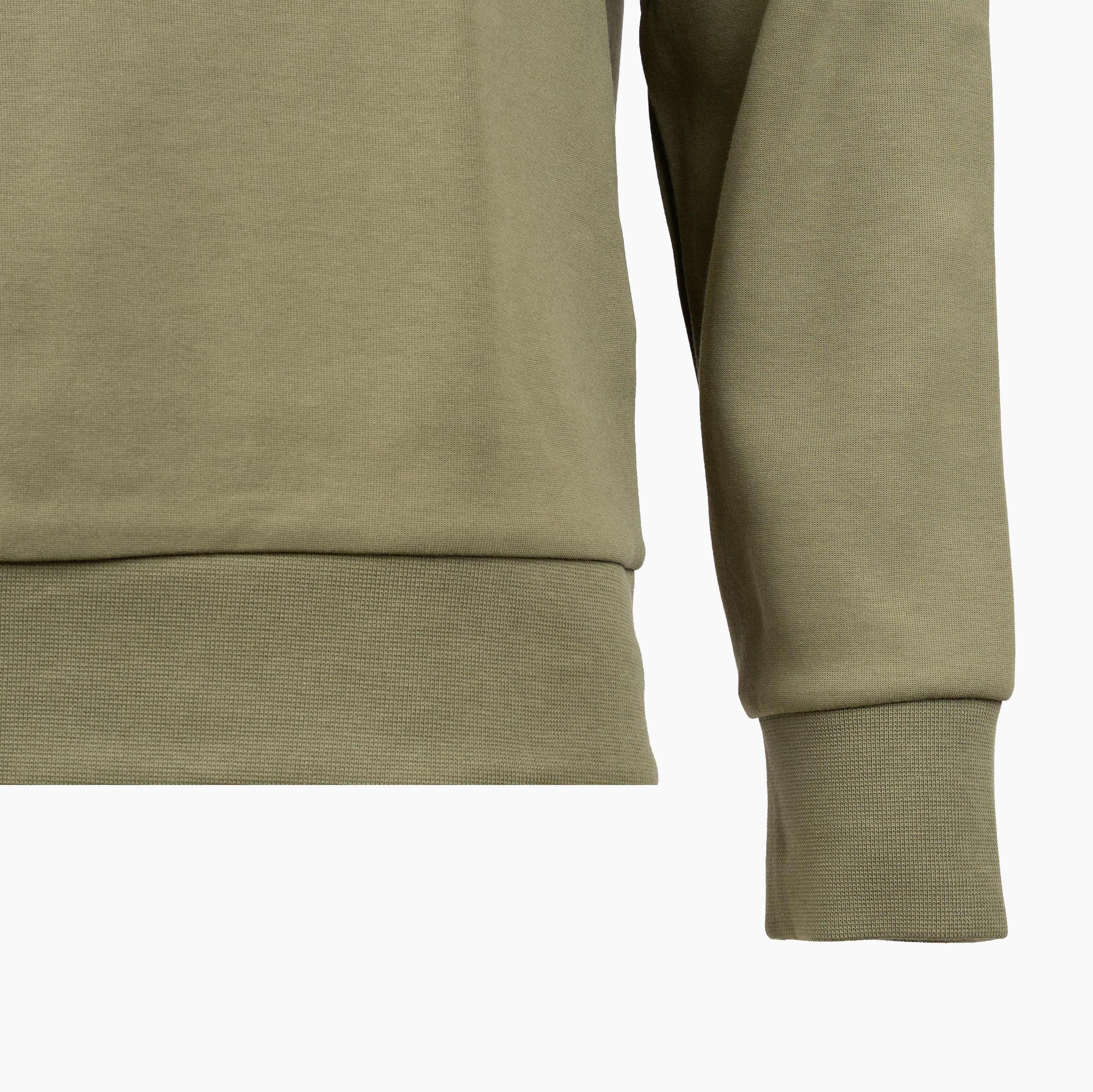 Ralph Lauren Sweater met Rits Groen | Double-Knit