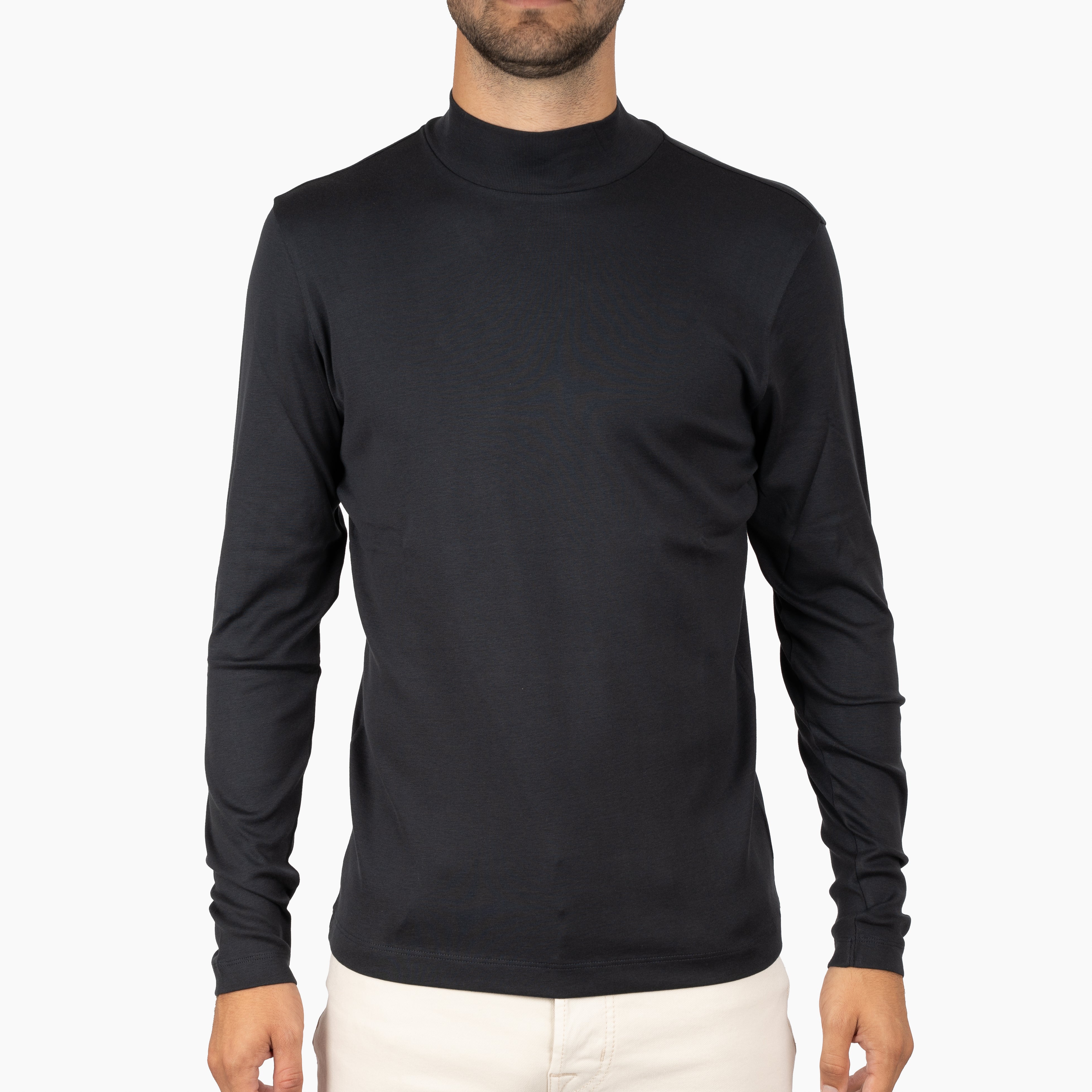 Stefan Brandt Turtleneck Trui Blauw | Eli Turtle LA 30