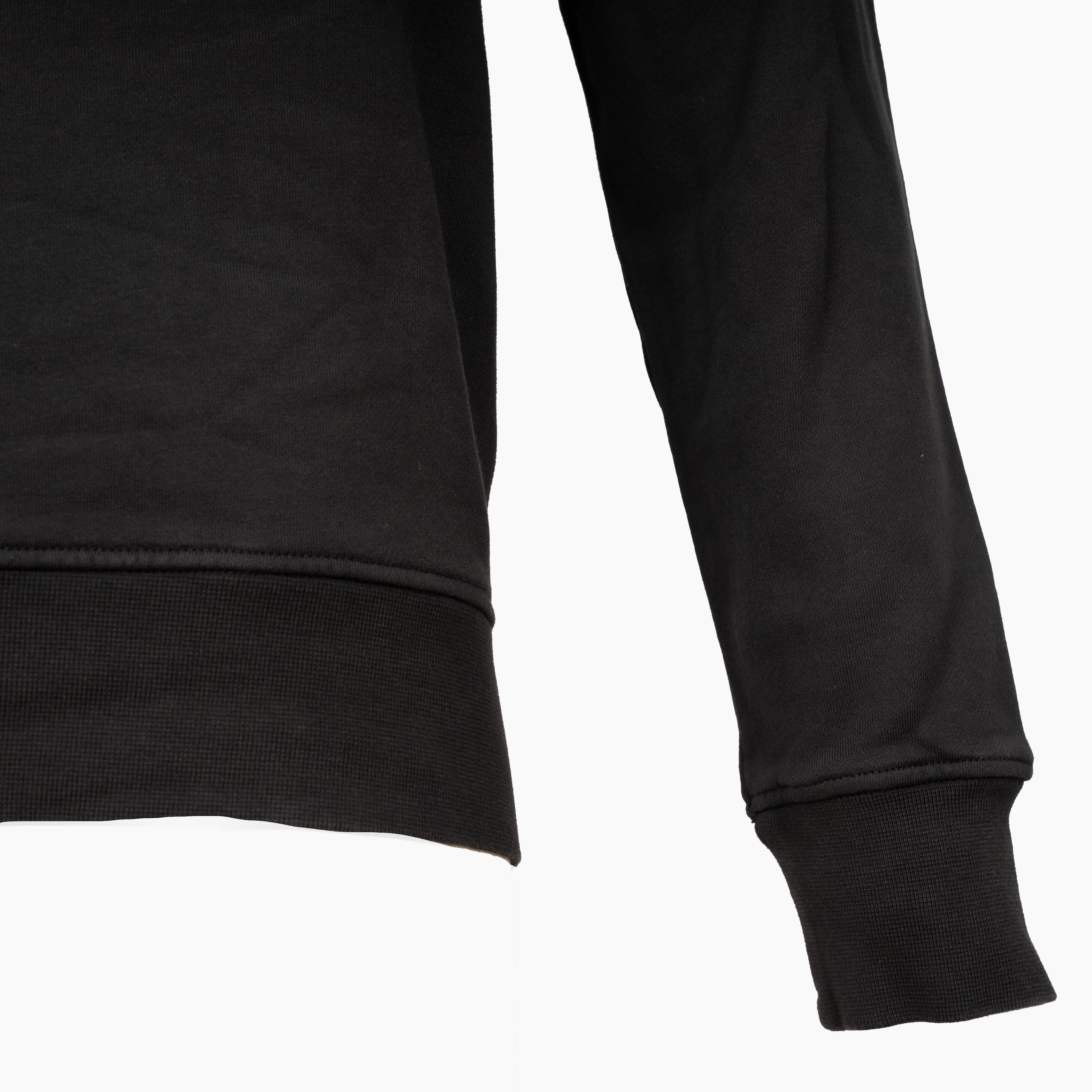 Stone Island Sweater Zwart | Organic Cotton Fleece