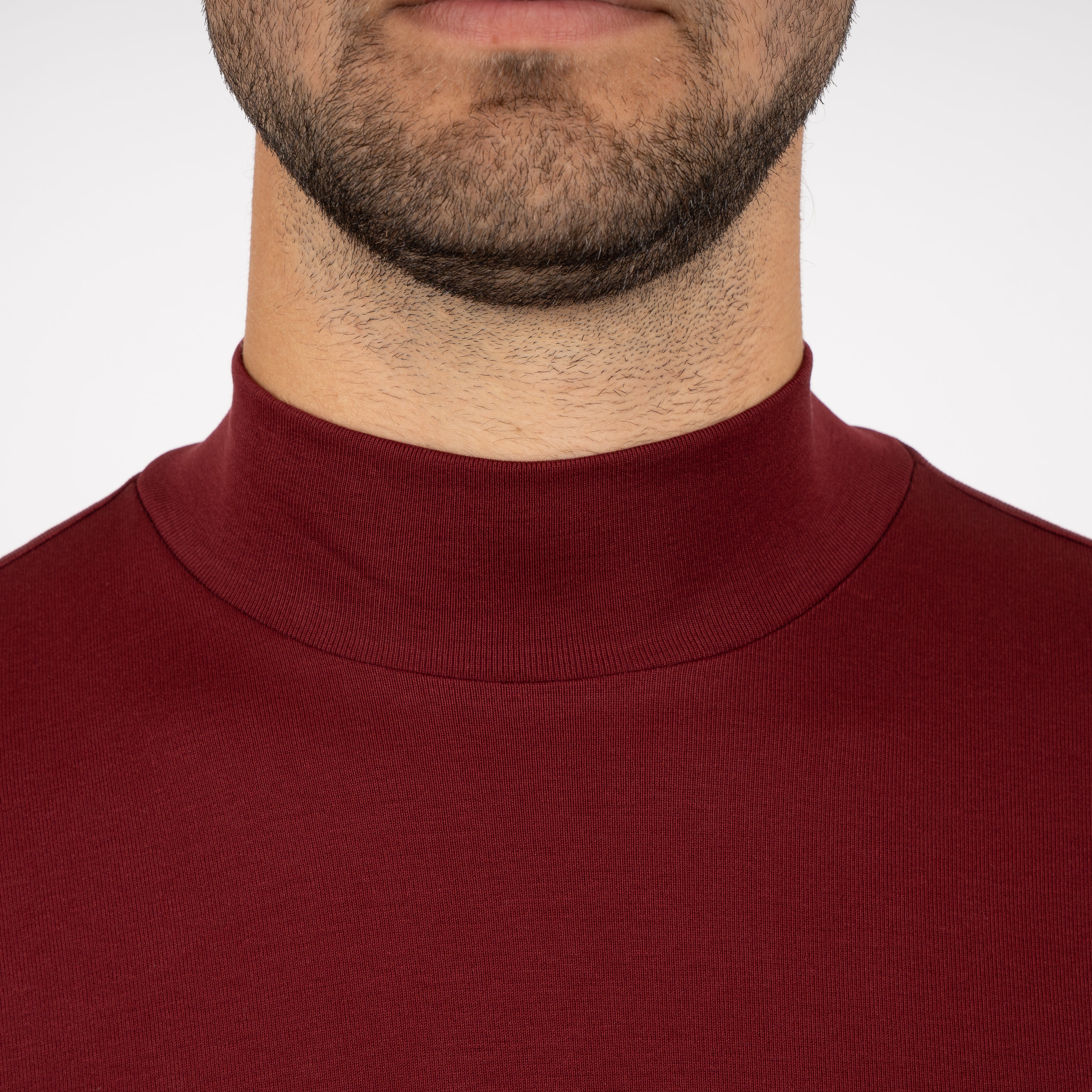 Stefan Brandt Turtleneck Trui Bordeaux Rood | Eli Turtle LA 30