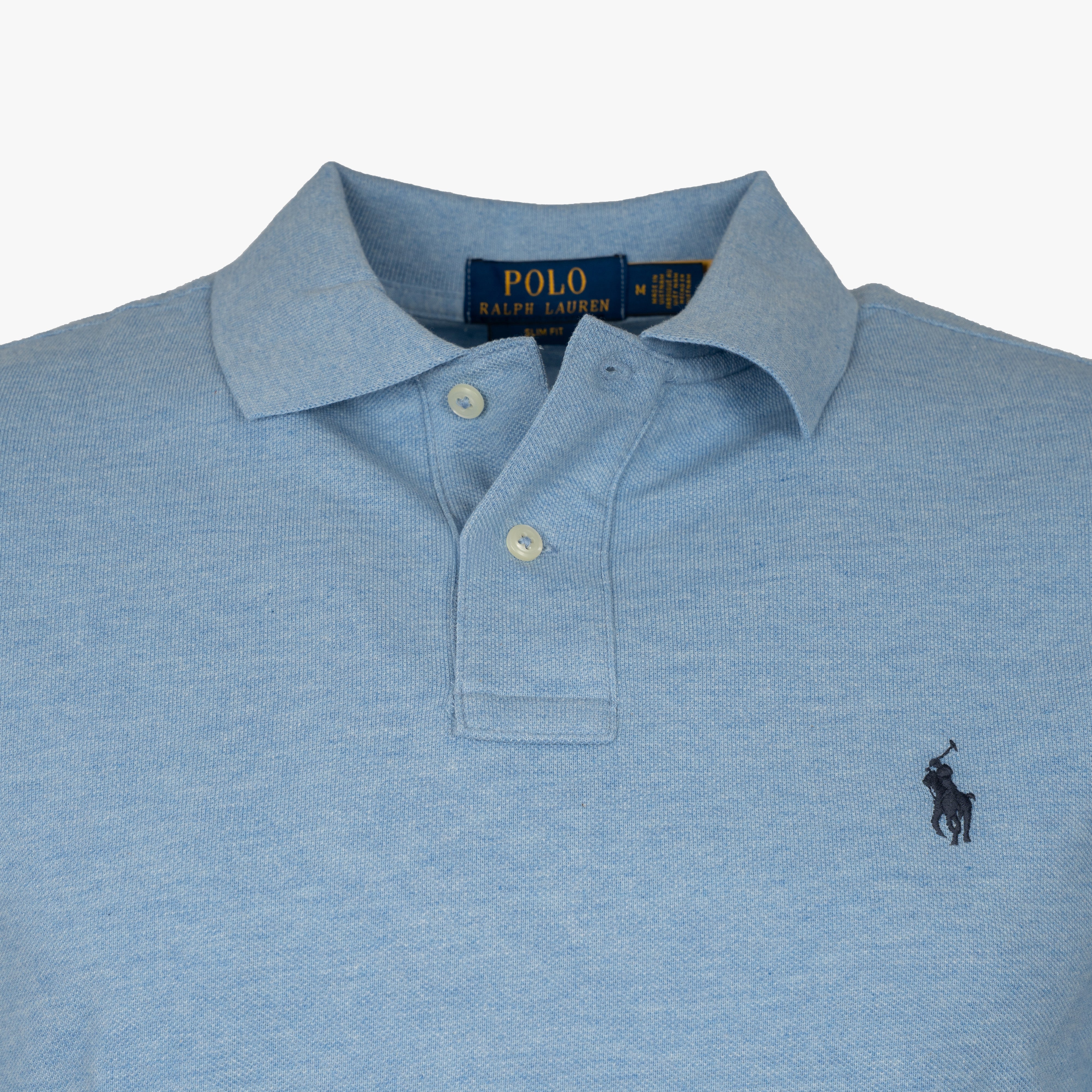 Ralph Lauren Polo Middenblauw | Slim Fit