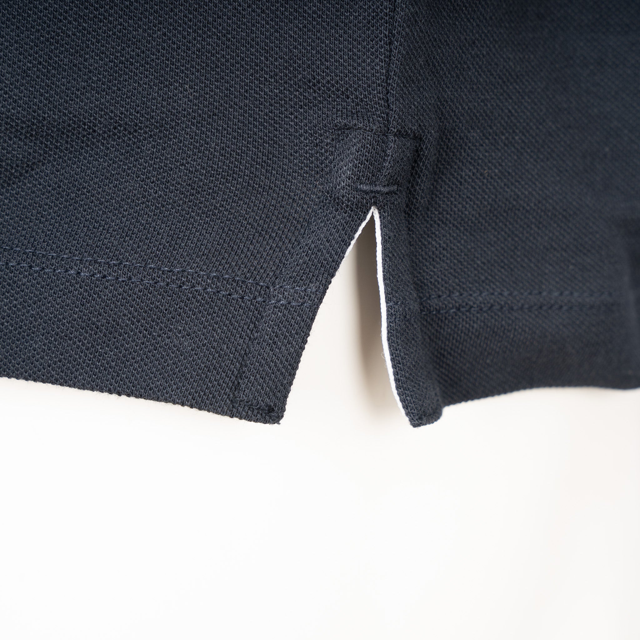 Stone Island Polo Blauw | Organic Cotton Piqué