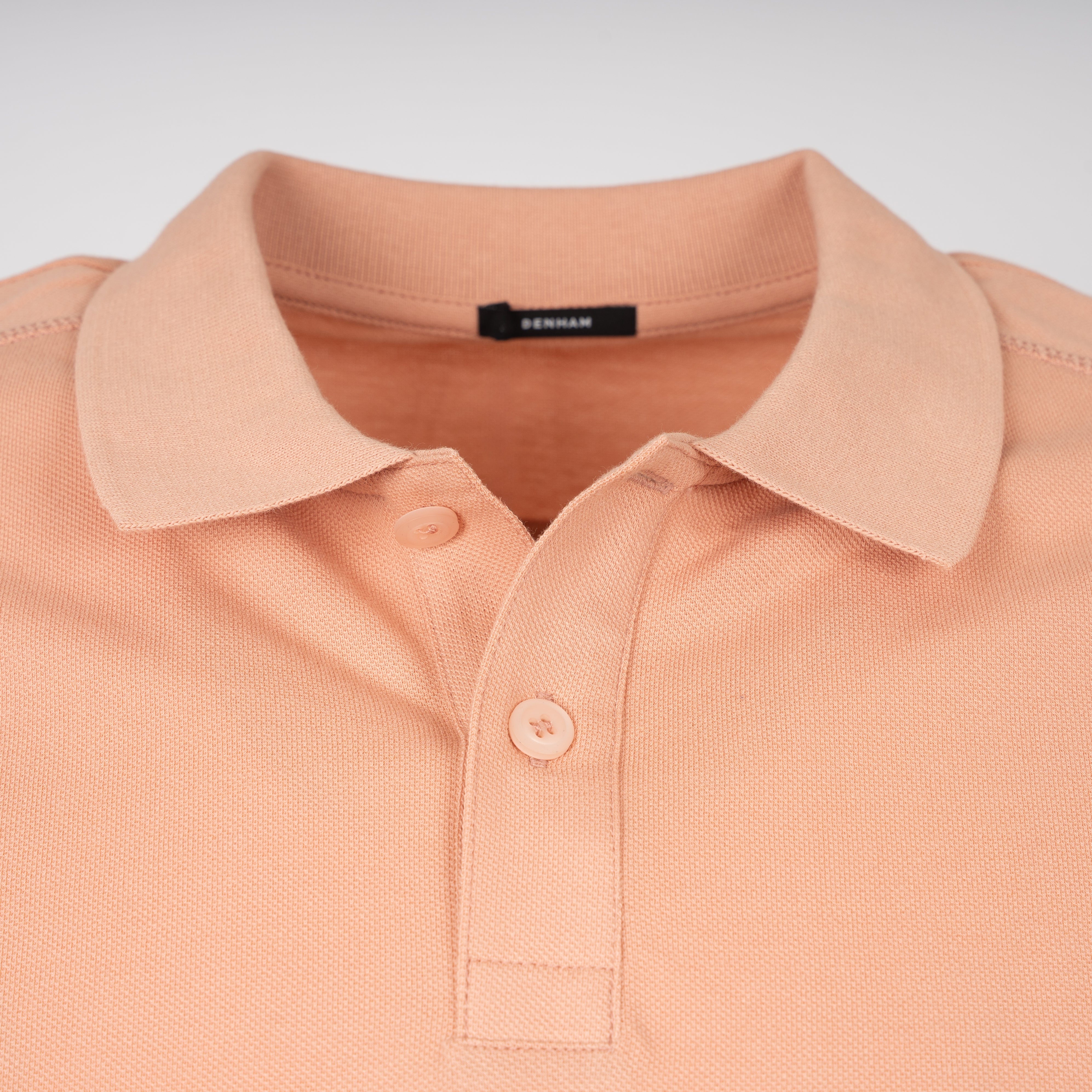 Denham Polo Roze | Brian Raglan Polo