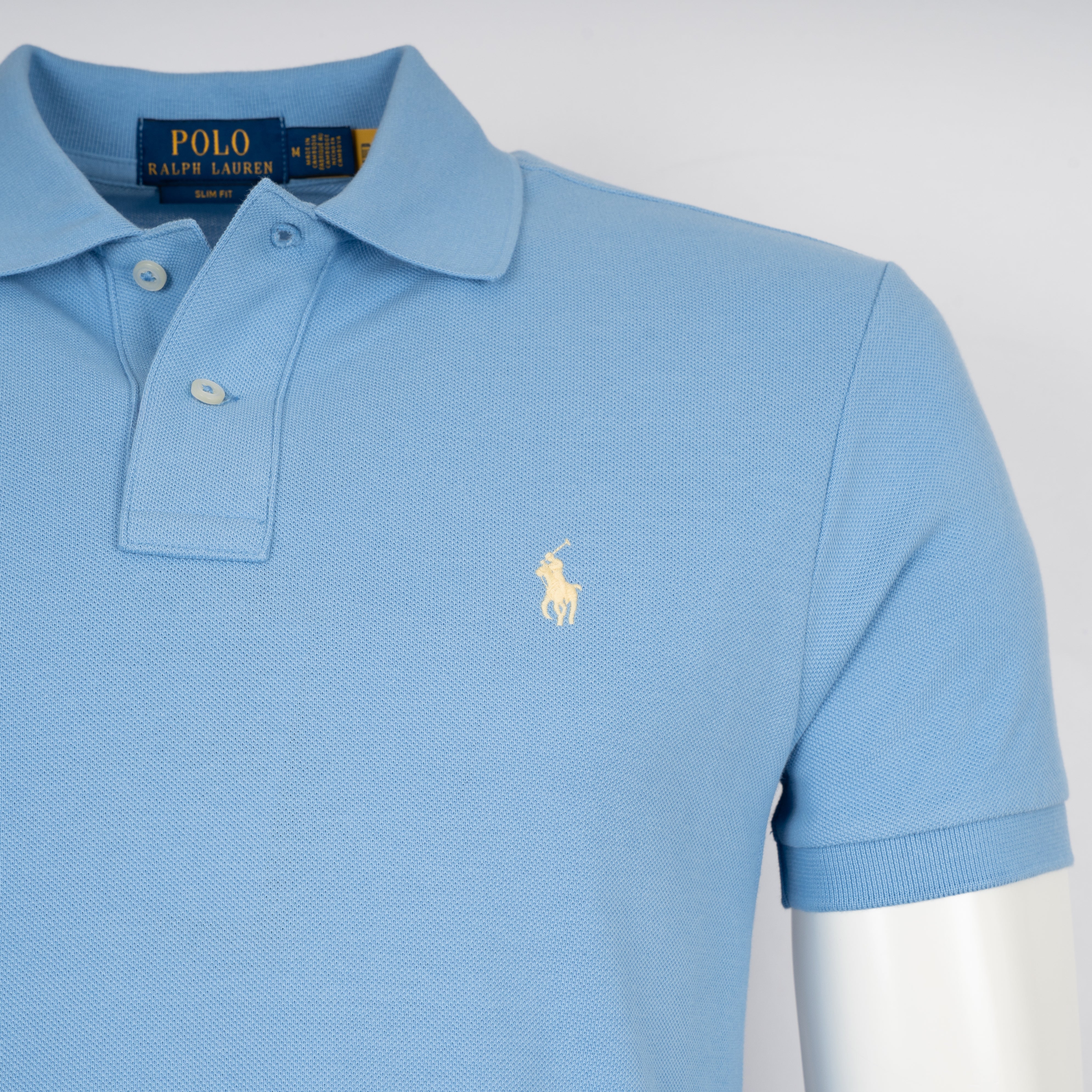 Ralph Lauren Polo Lichtblauw | Slim Fit