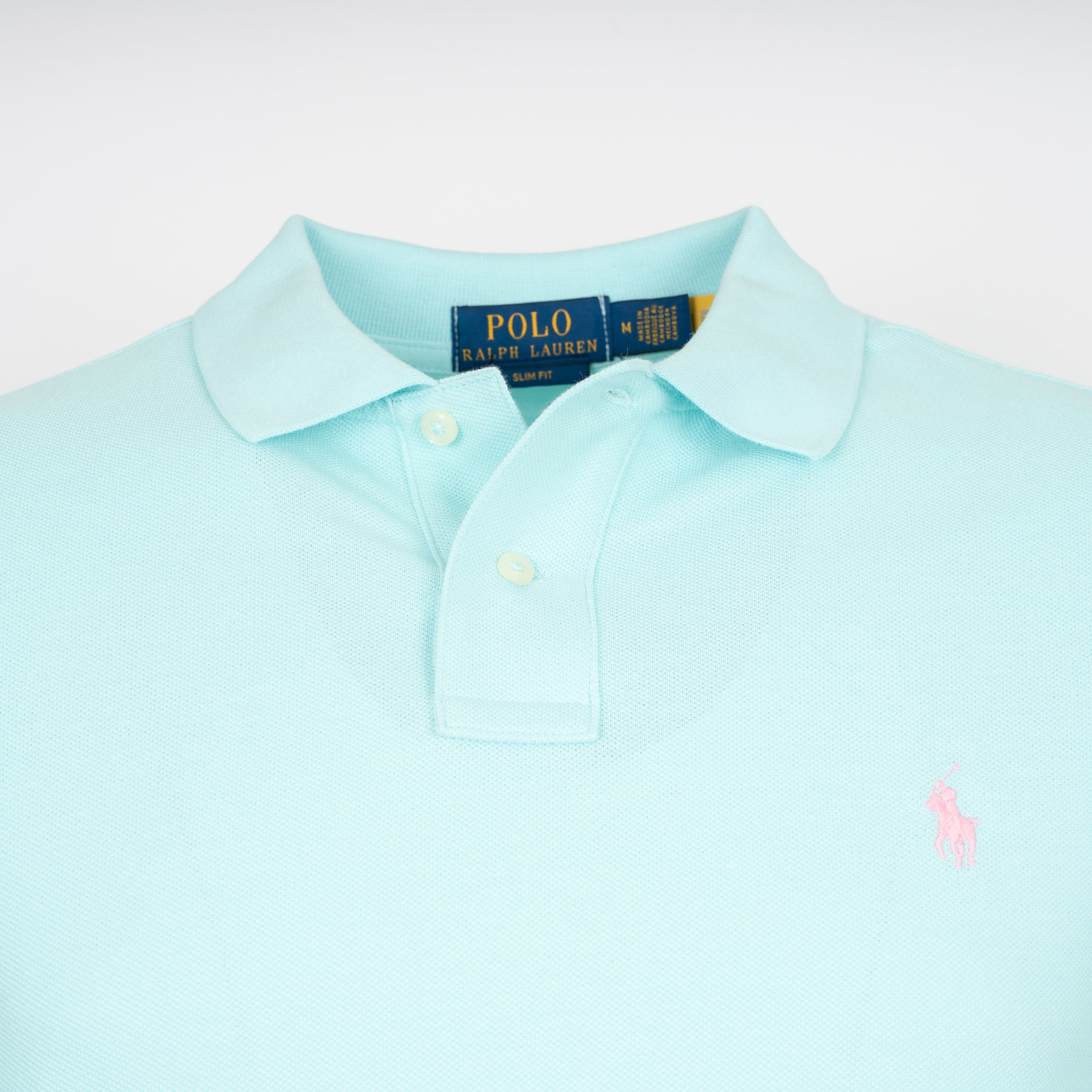 Ralph Lauren Polo Aquablauw | Slim Fit
