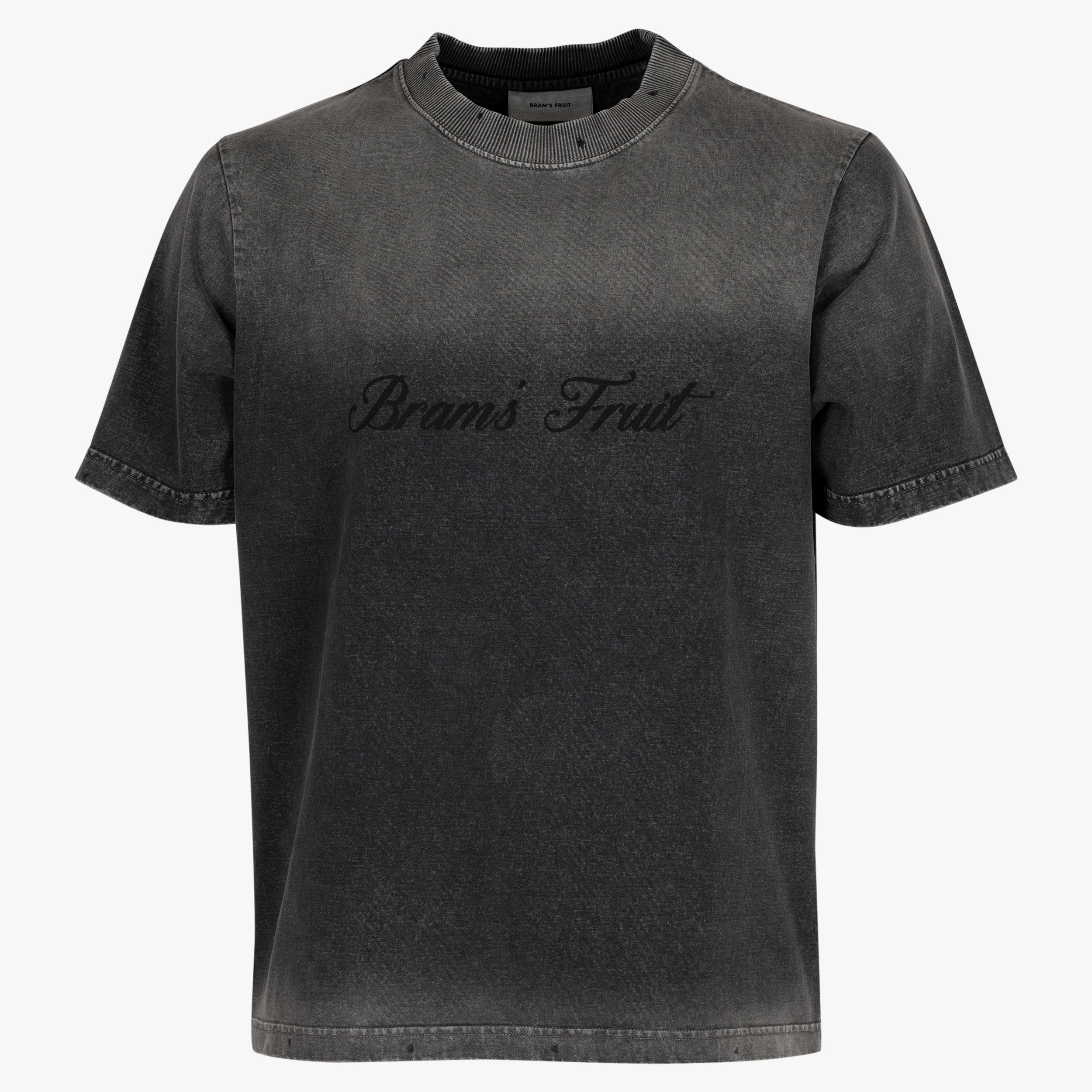 Bram's Fruit T-Shirt Zwart | Distressed Logo