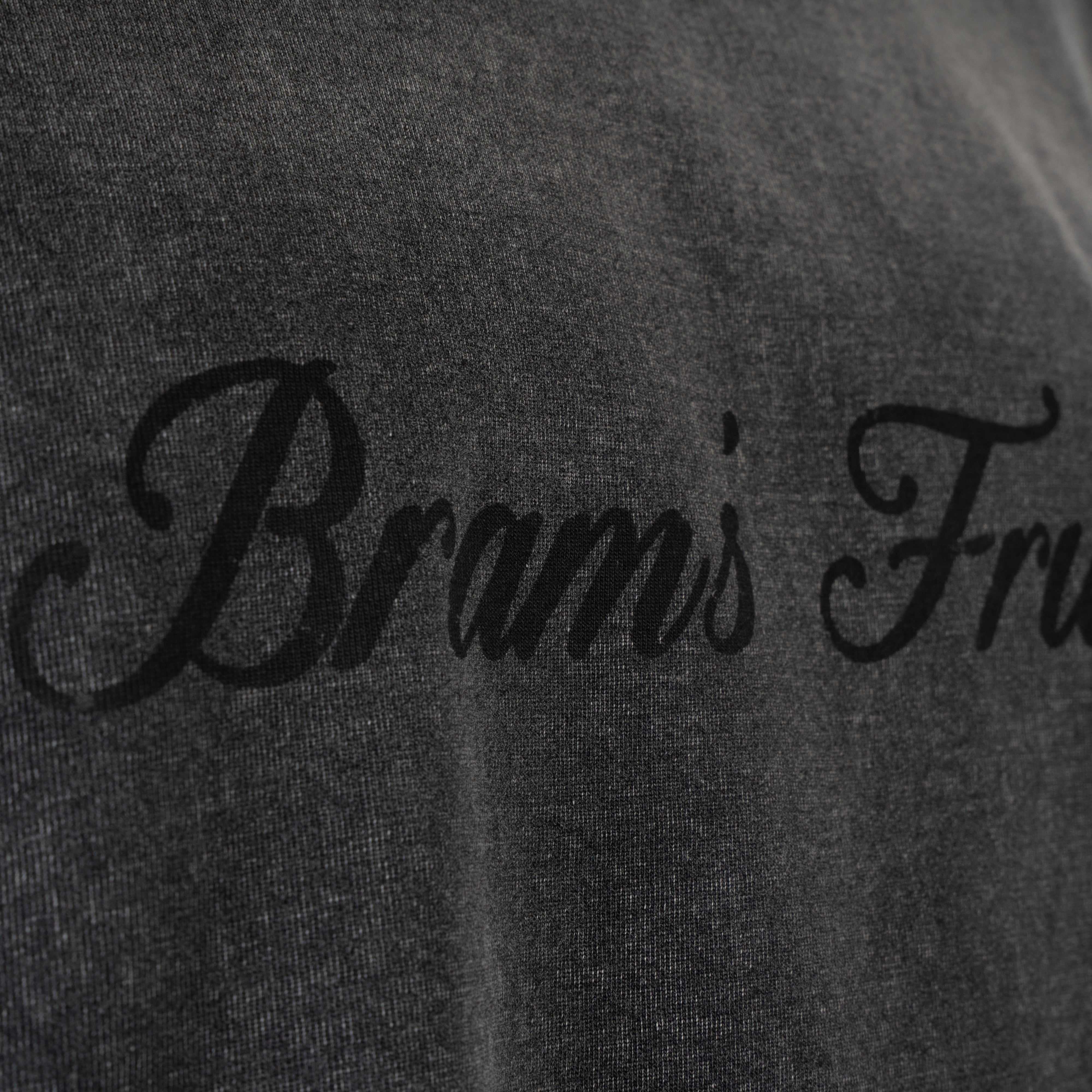 Bram's Fruit T-Shirt Zwart | Distressed Logo