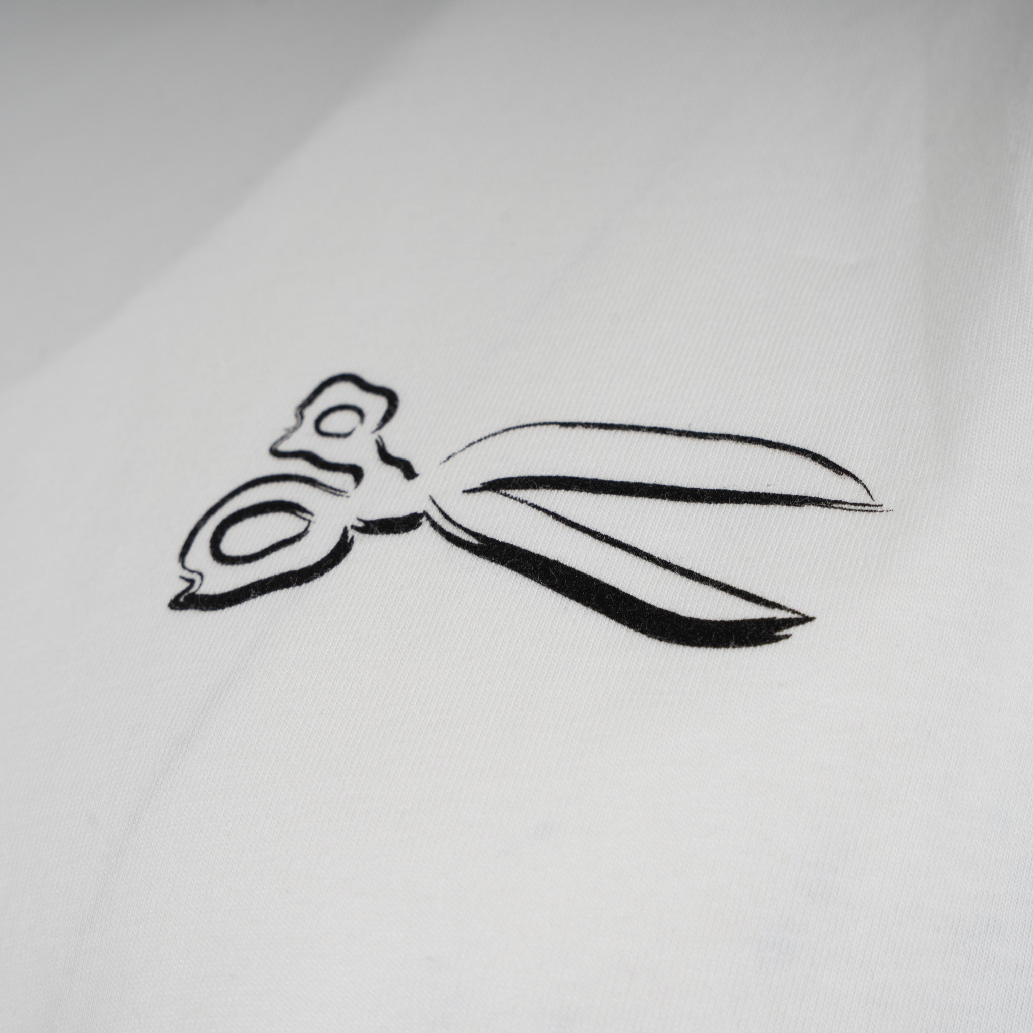 Denham T-Shirt Backprint Wit | Cooper Graphic Tee