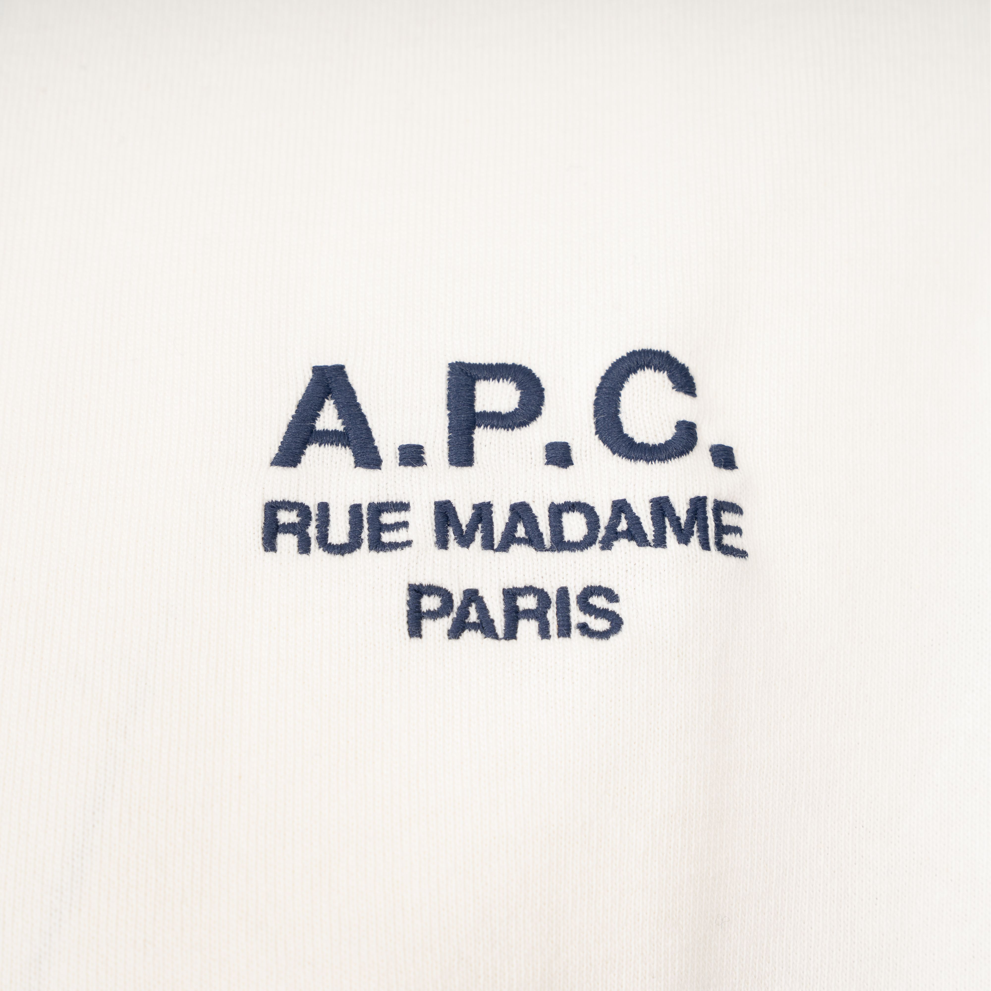 A.P.C. T-Shirt Wit | Rue Madame